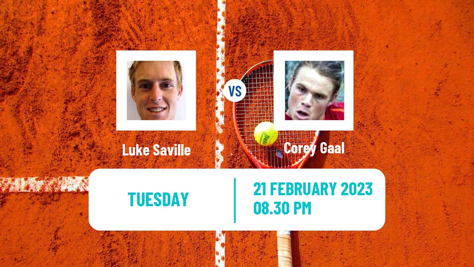 Tennis ITF Tournaments Luke Saville - Corey Gaal