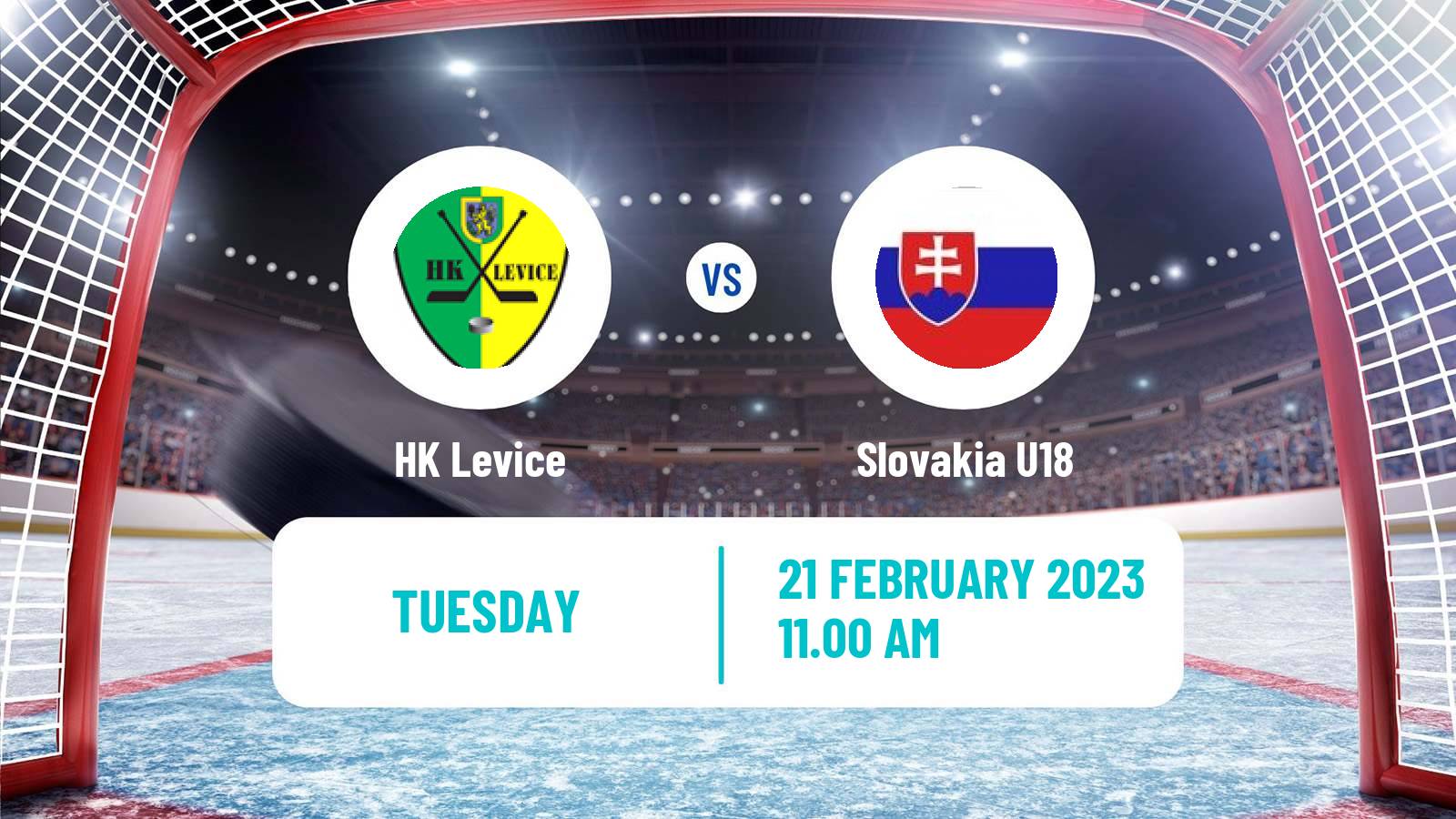 Hockey Slovak 1 Liga Hockey Levice - Slovakia U18
