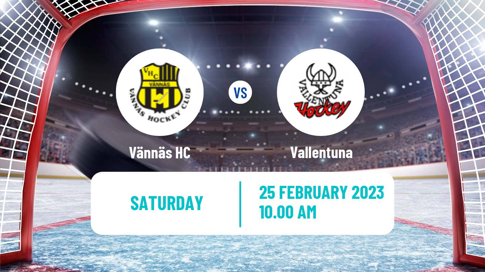 Hockey Swedish HockeyEttan Norra Var Vännäs - Vallentuna