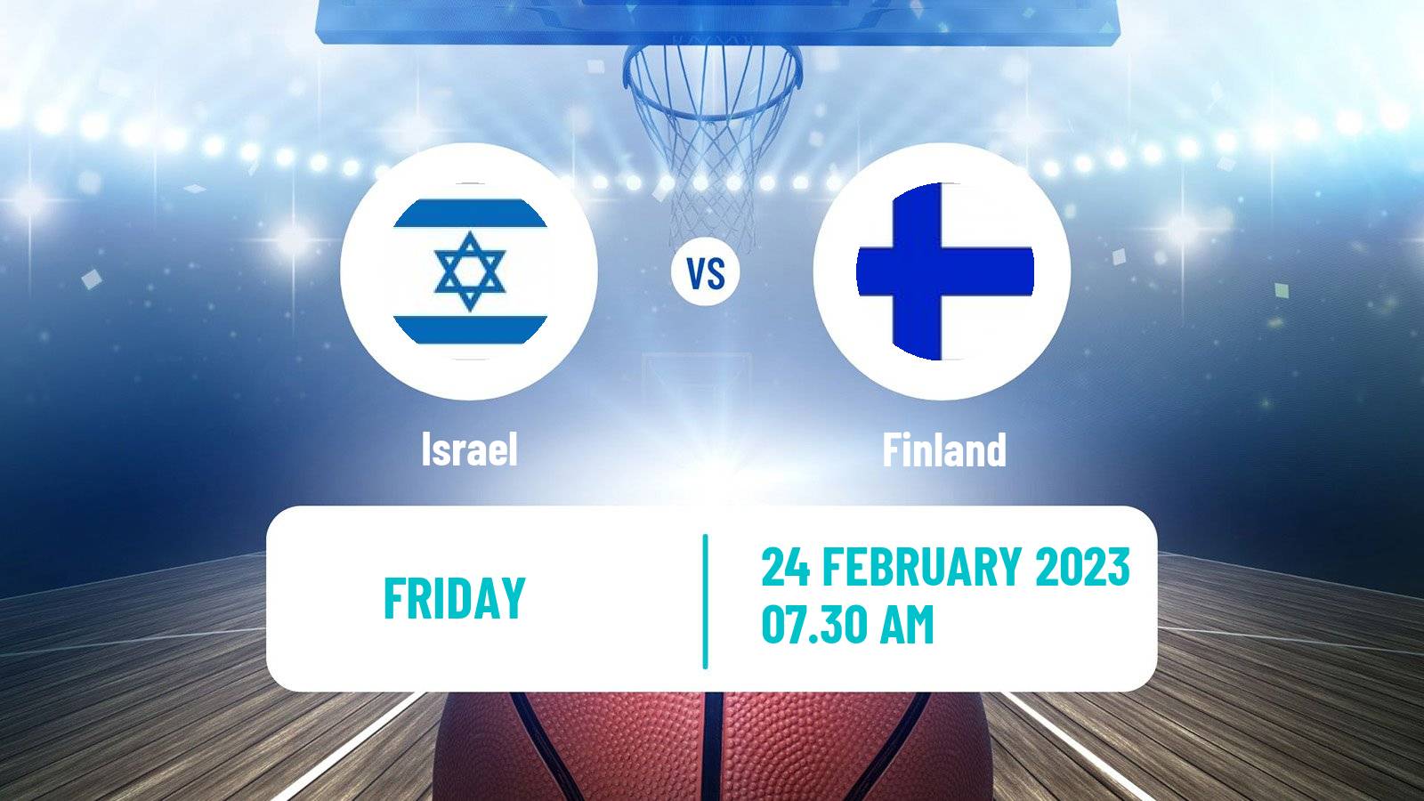 Basketball World Championship Basketball Israel - Finland