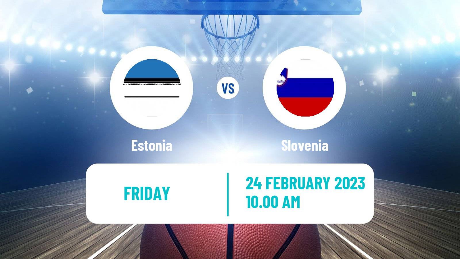 Basketball World Championship Basketball Estonia - Slovenia