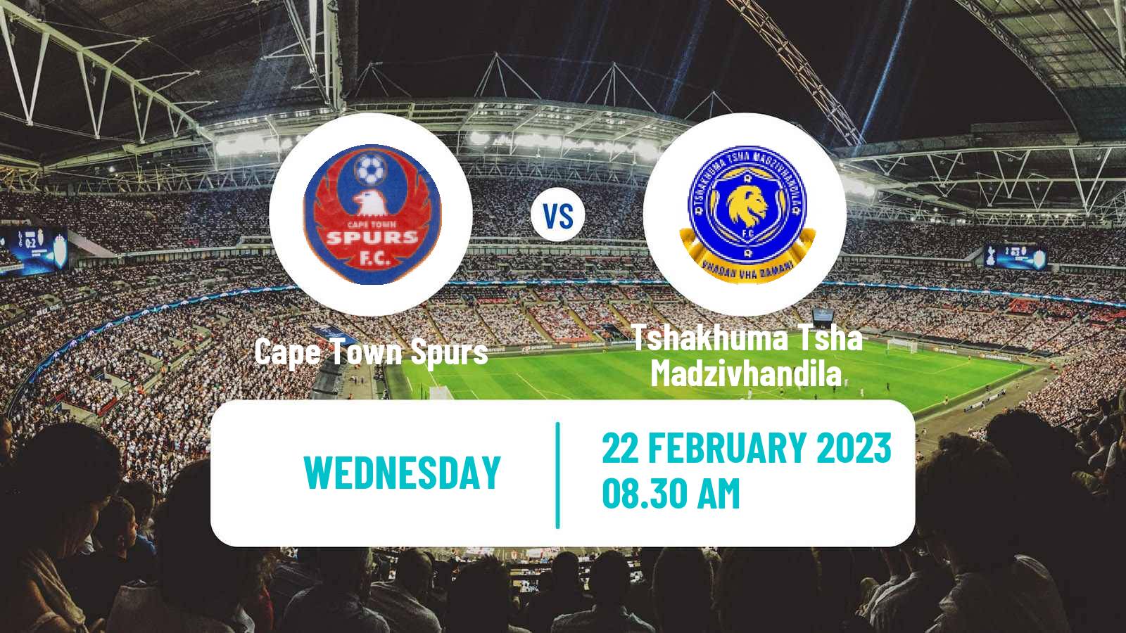 Soccer South African First Division Cape Town Spurs - Tshakhuma Tsha Madzivhandila