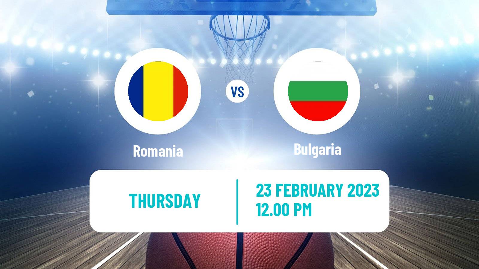 Basketball EuroBasket Romania - Bulgaria