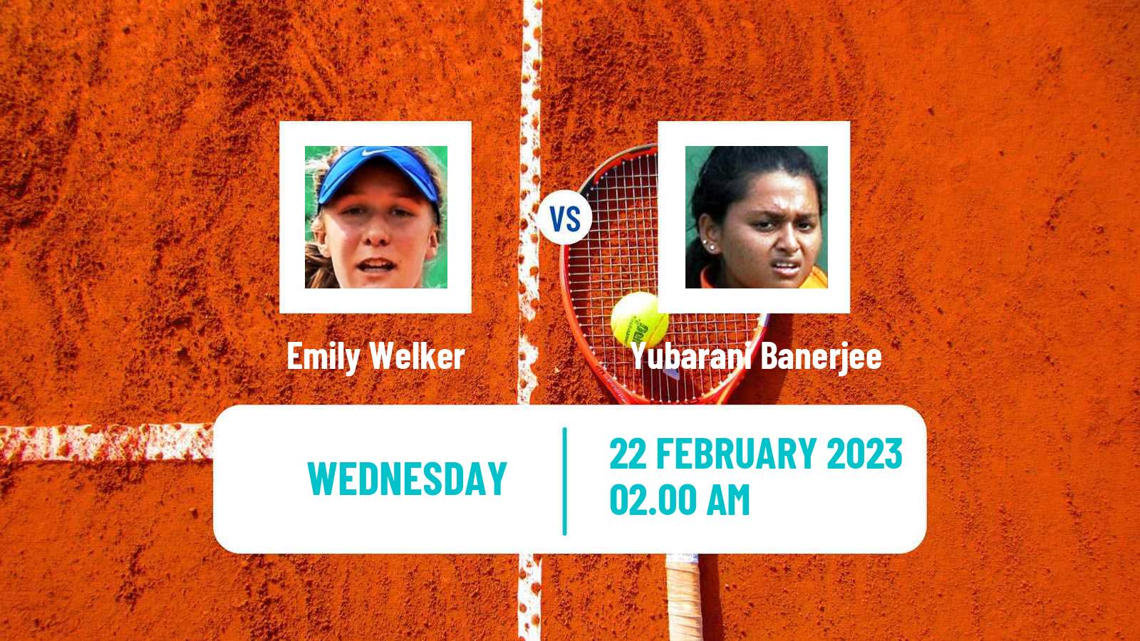 Tennis ITF Tournaments Emily Welker - Yubarani Banerjee