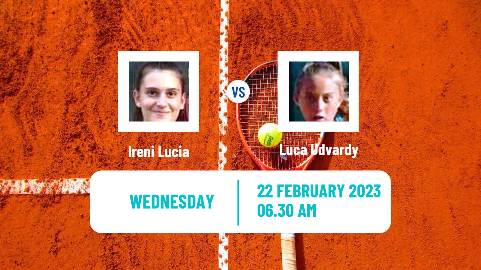 Tennis ITF Tournaments Ireni Lucia - Luca Udvardy