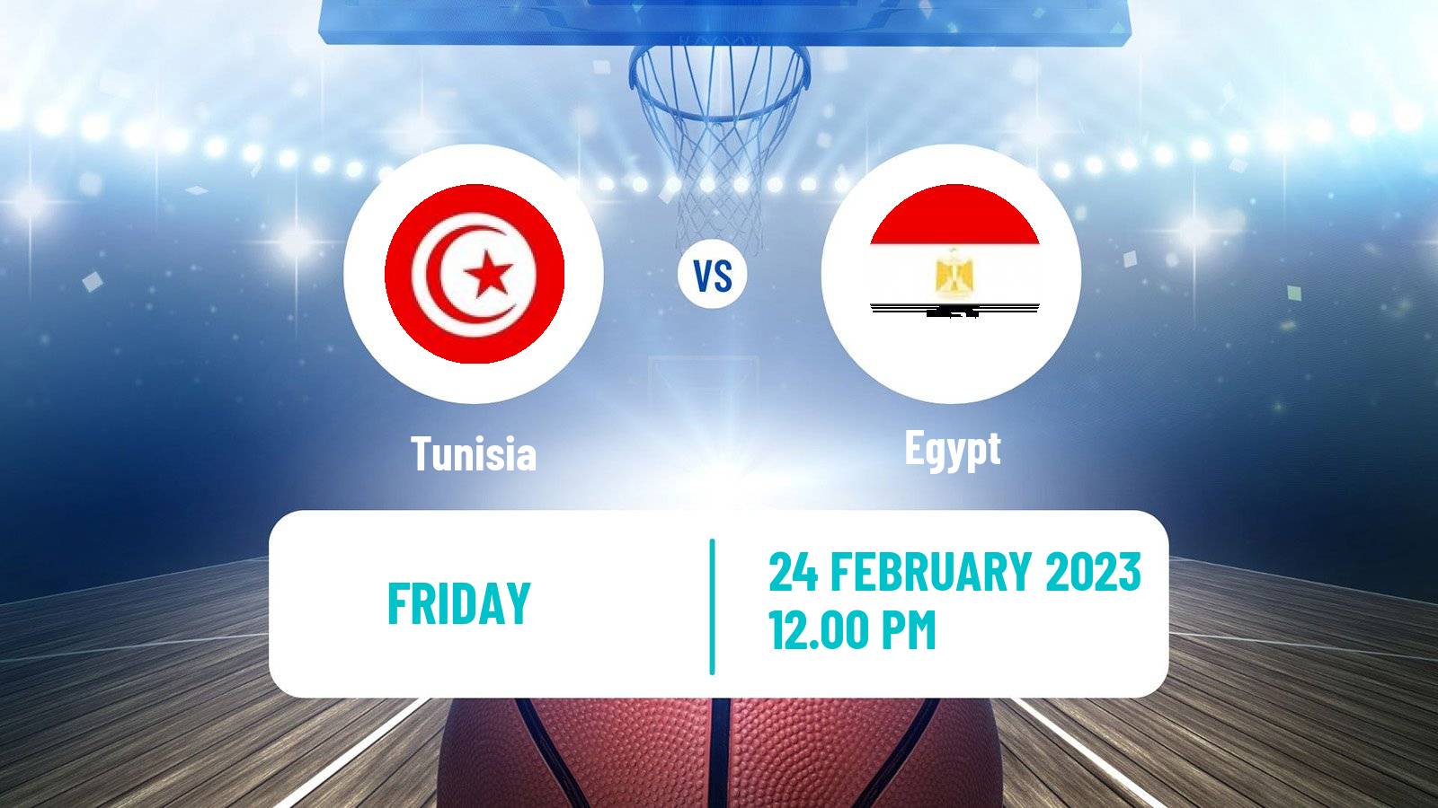 Basketball World Championship Basketball Tunisia - Egypt