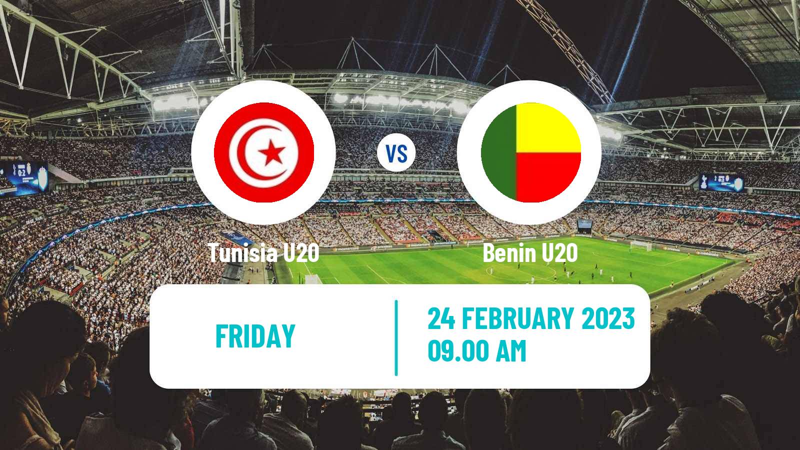 Soccer Africa Cup of Nations U20 Tunisia U20 - Benin U20