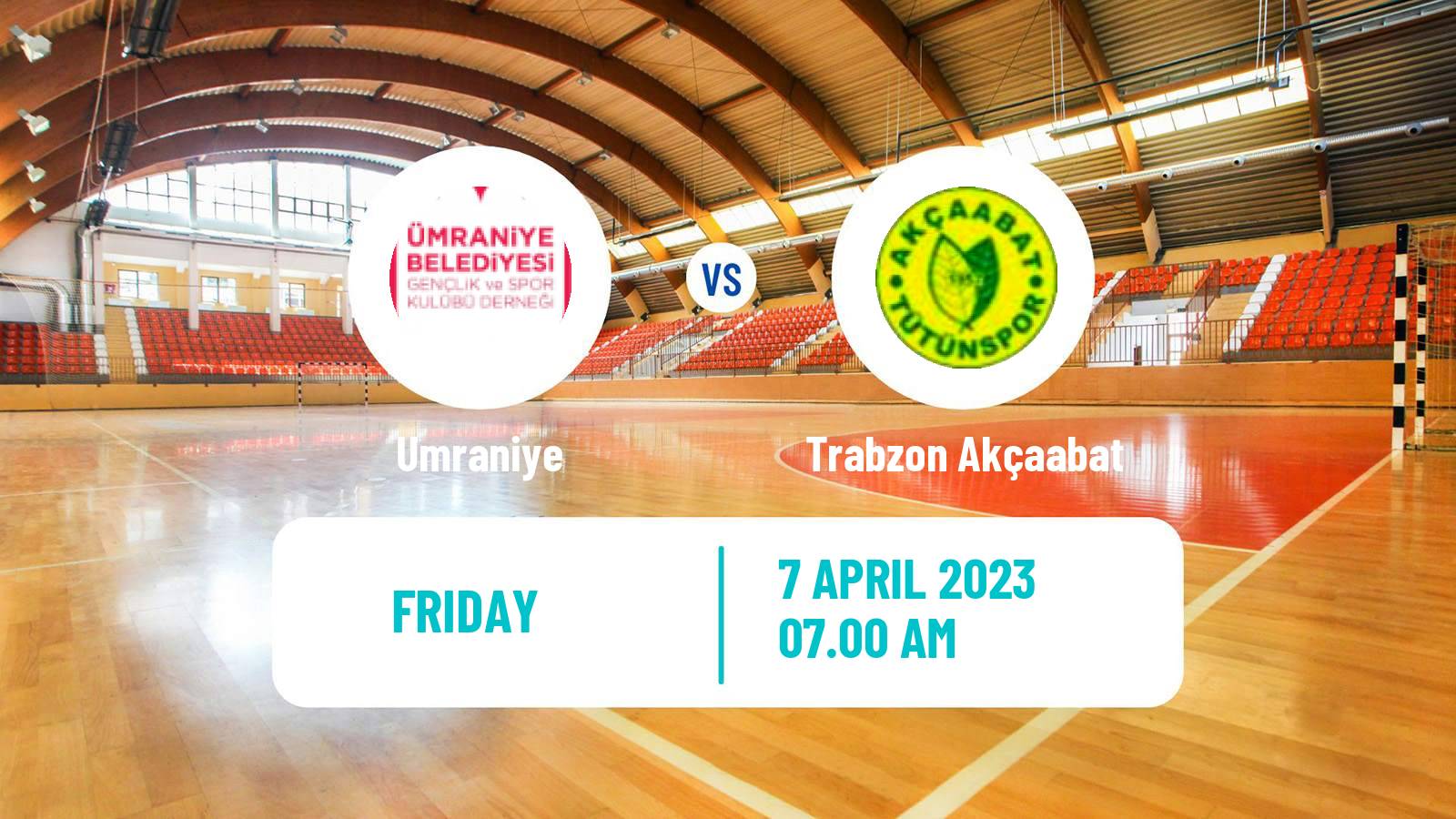 Handball Turkish Superlig Handball Umraniye - Trabzon Akçaabat