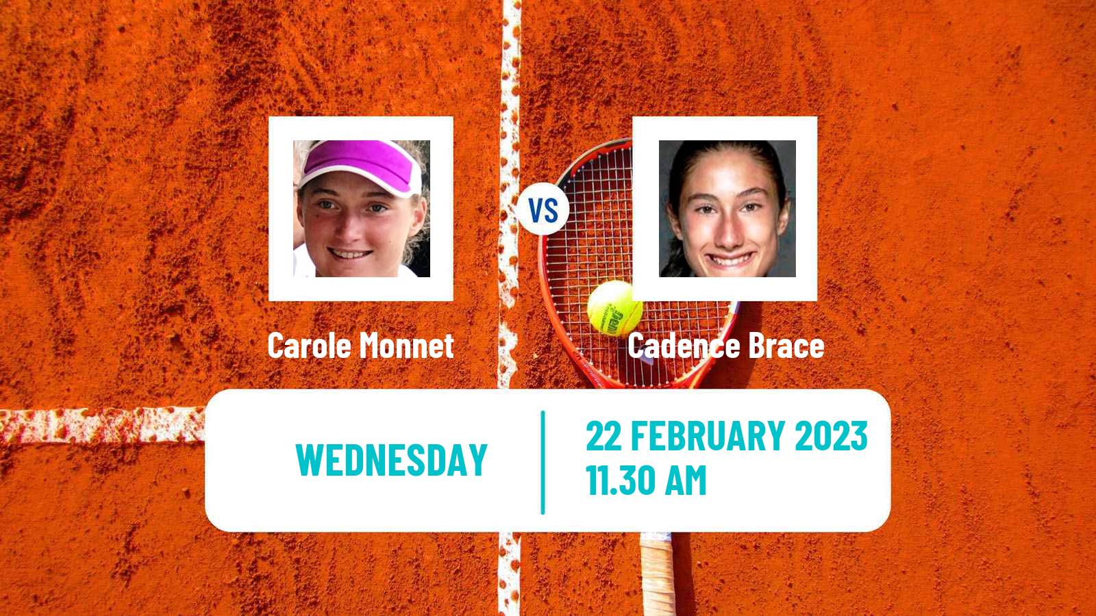 Tennis ITF Tournaments Carole Monnet - Cadence Brace