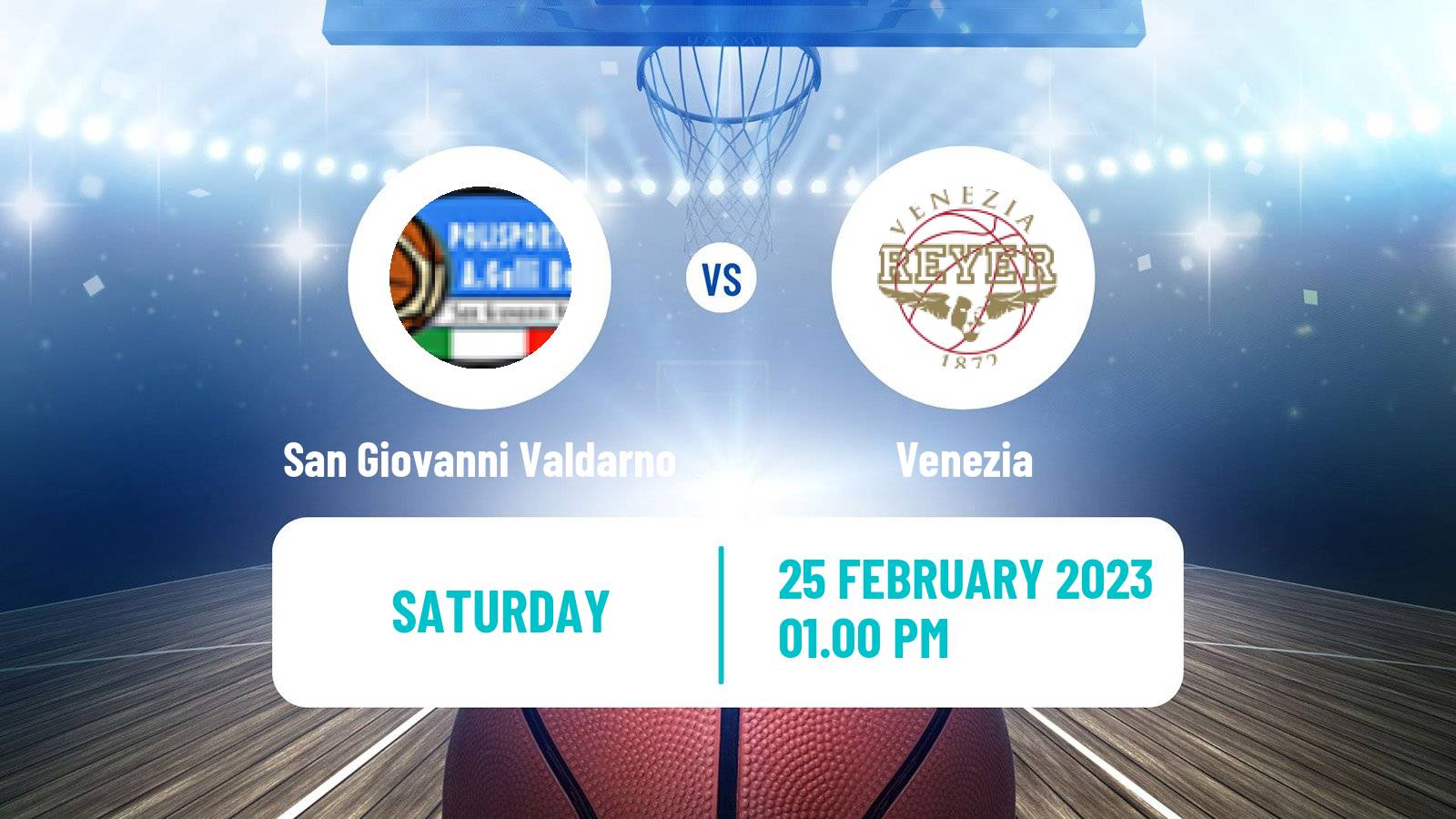 Basketball Italian Serie A1 Basketball Women San Giovanni Valdarno - Venezia