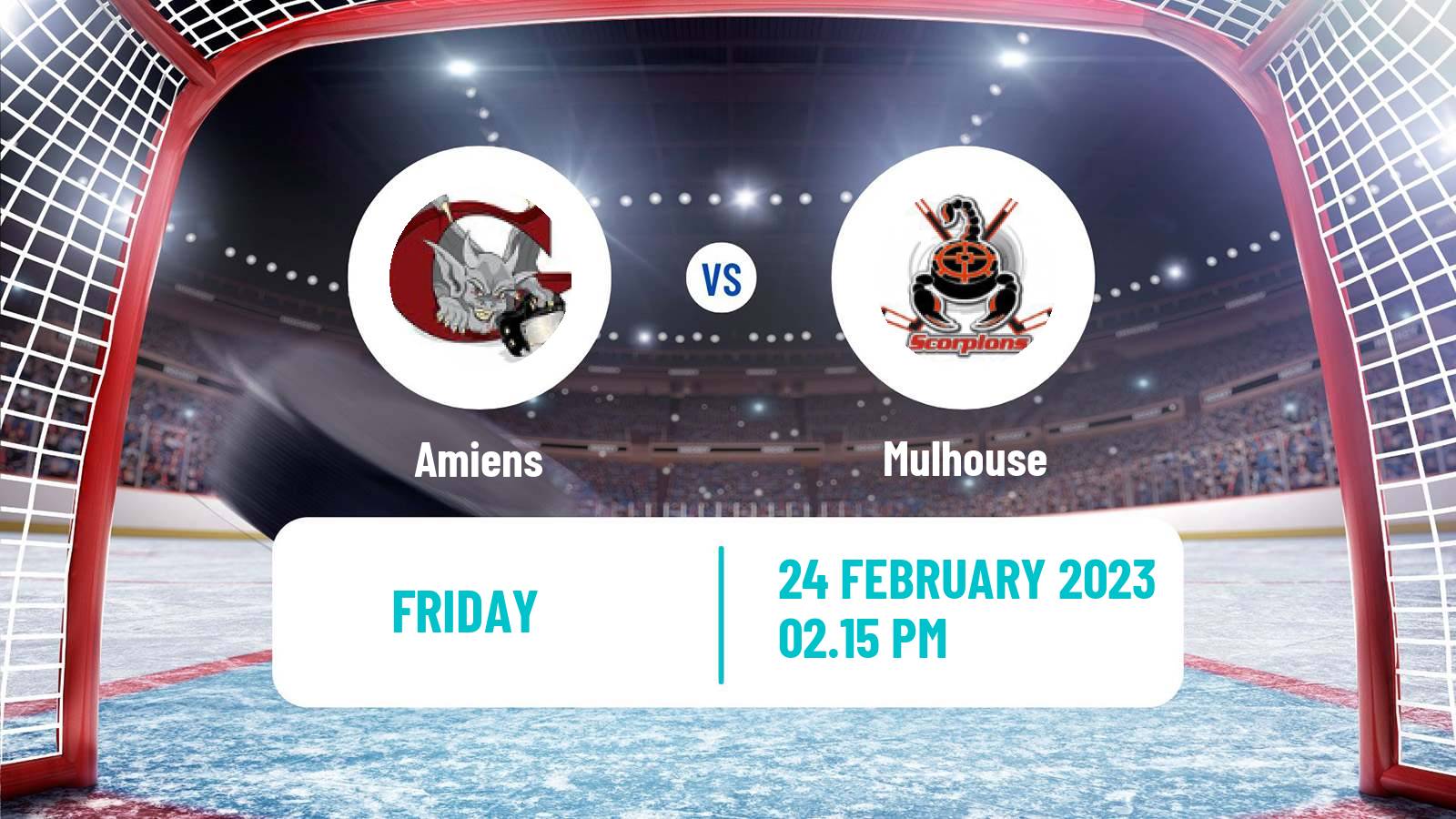 Hockey French Ligue Magnus Amiens - Mulhouse