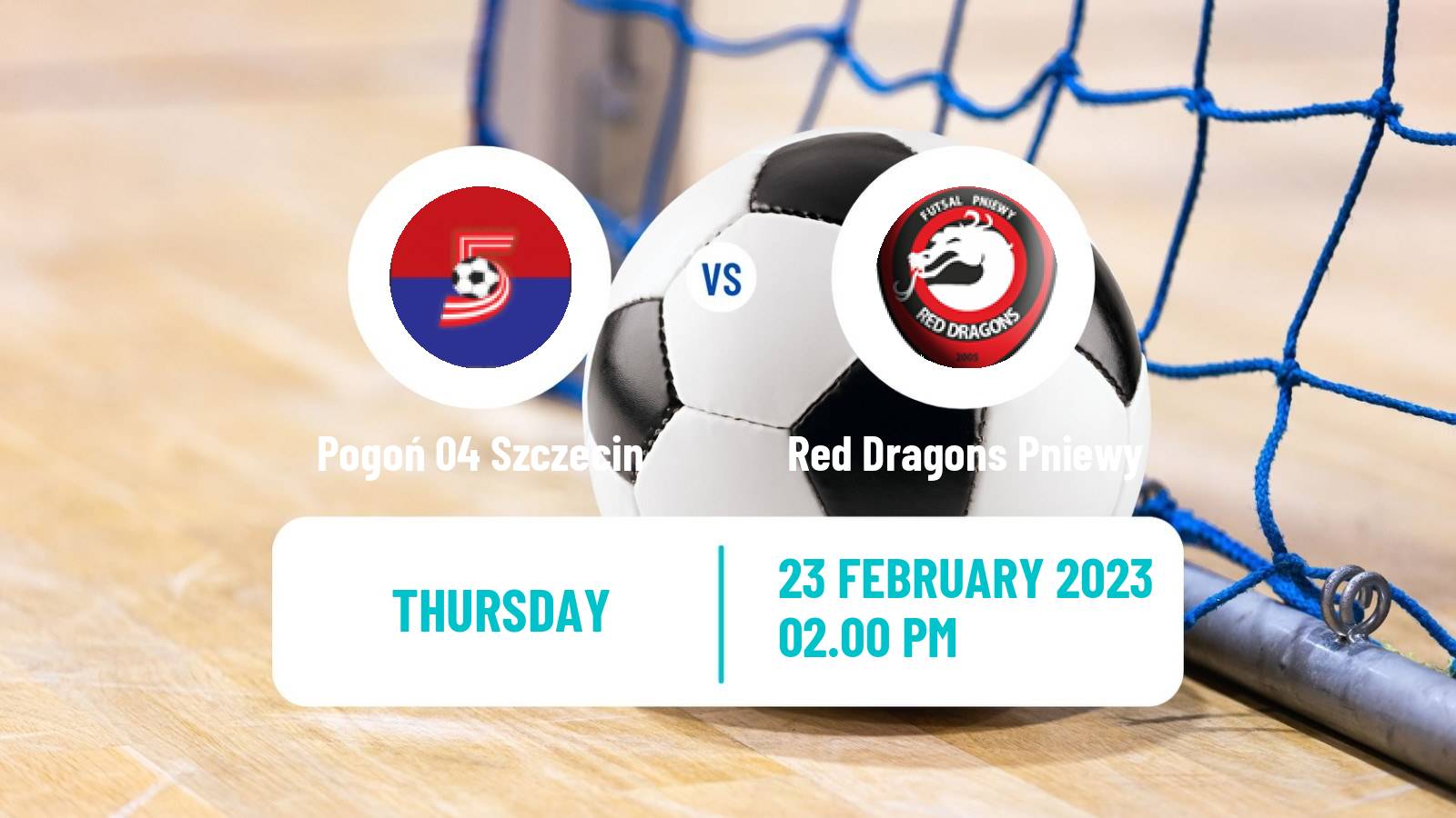 Futsal Polish Cup Futsal Pogoń 04 Szczecin - Red Dragons Pniewy