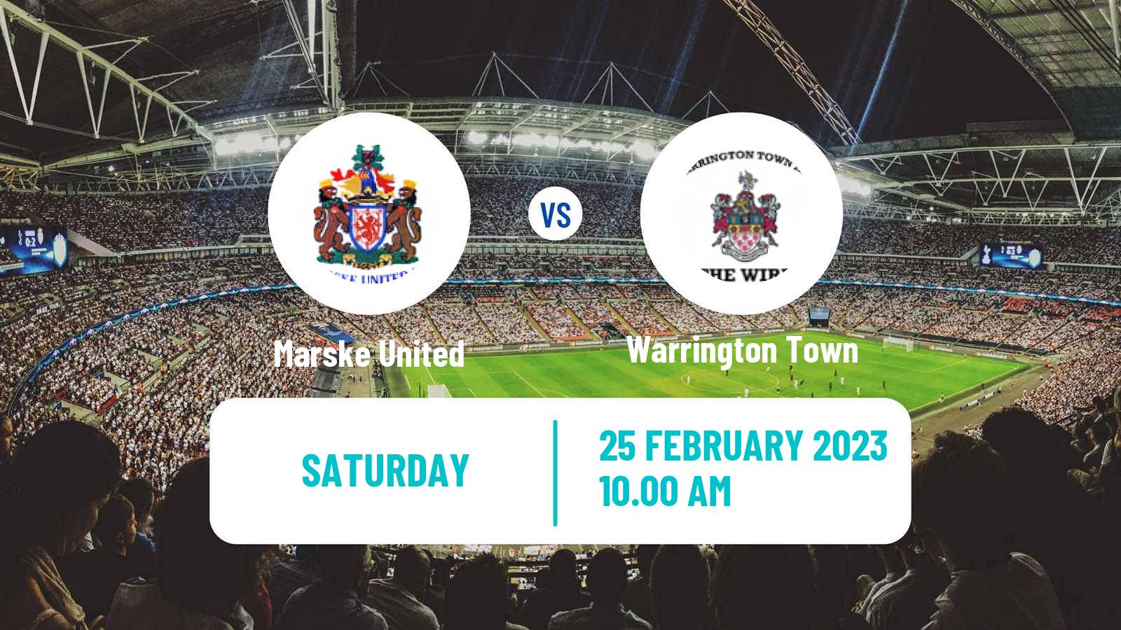 Soccer English NPL Premier Division Marske United - Warrington Town