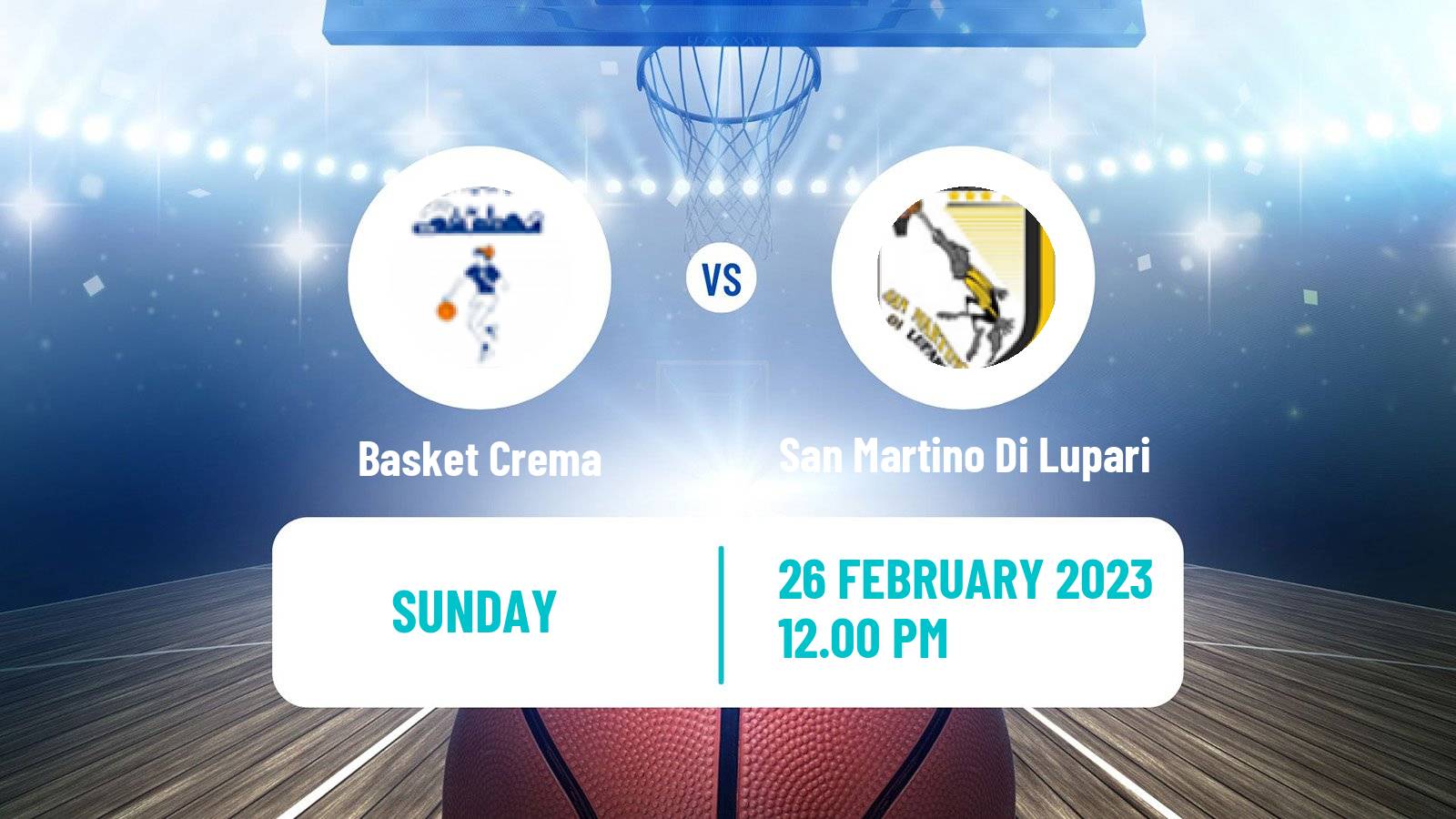 Basketball Italian Serie A1 Basketball Women Crema - San Martino Di Lupari