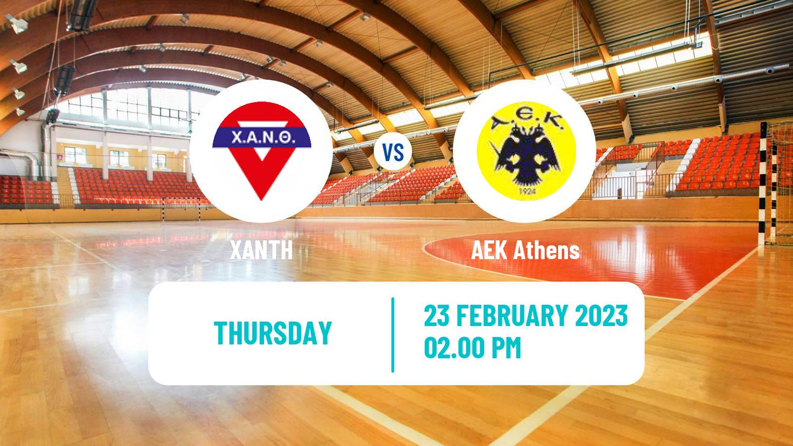 Handball Greek A1 Handball XANTH - AEK Athens
