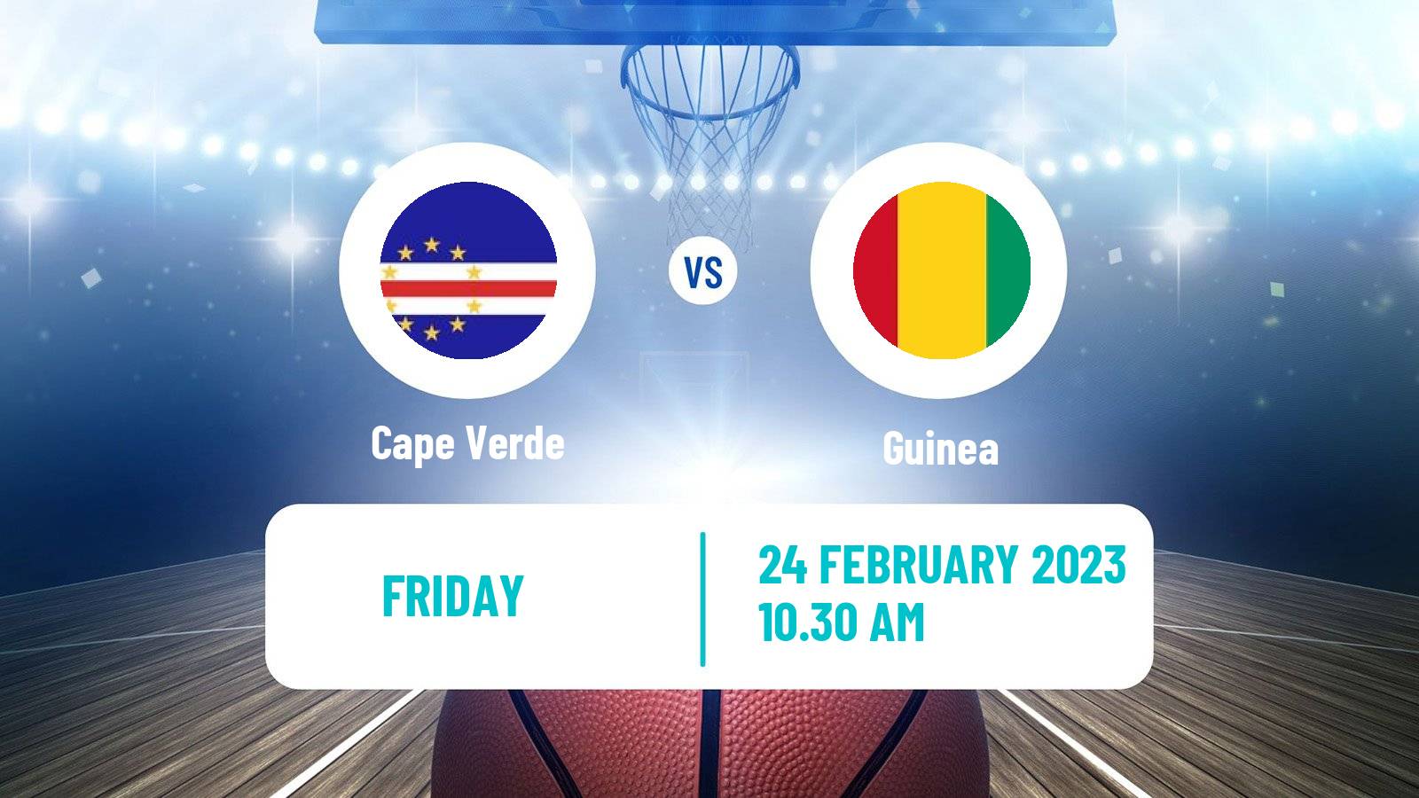 Basketball World Championship Basketball Cape Verde - Guinea