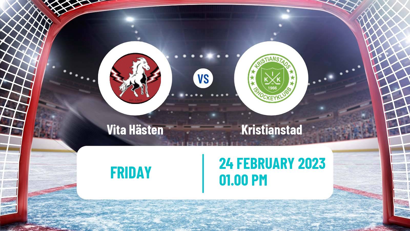 Hockey Swedish Hockey Allsvenskan Vita Hästen - Kristianstad