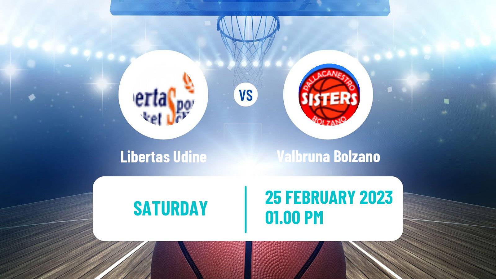 Basketball Italian Serie A2 North Basketball Women Libertas Udine - Valbruna Bolzano