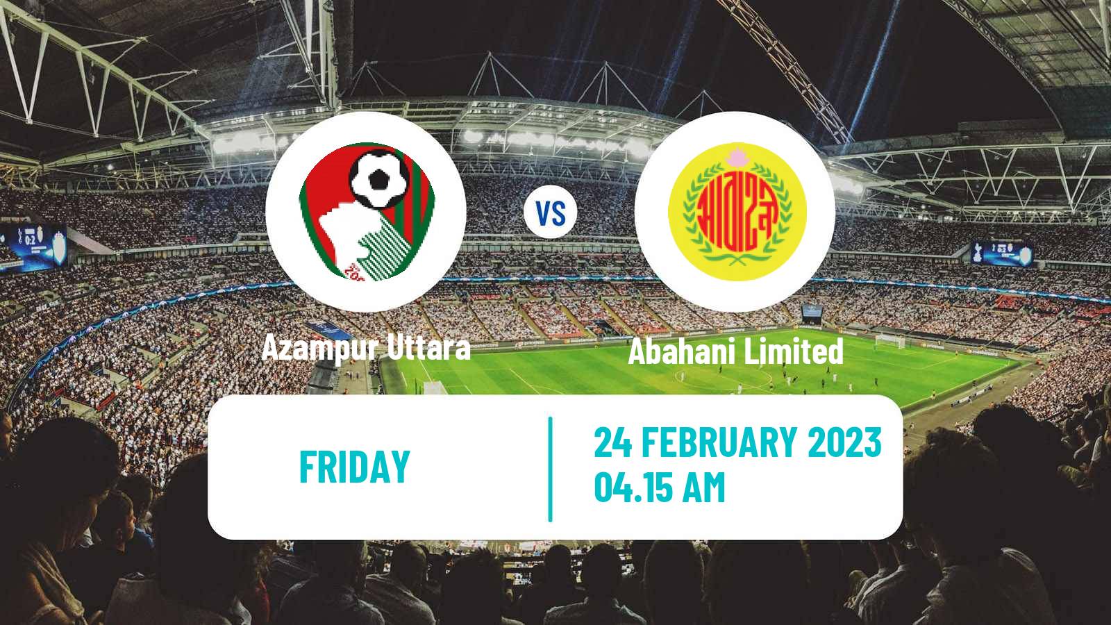 Soccer Bangladesh Premier League Football Azampur Uttara - Abahani Limited