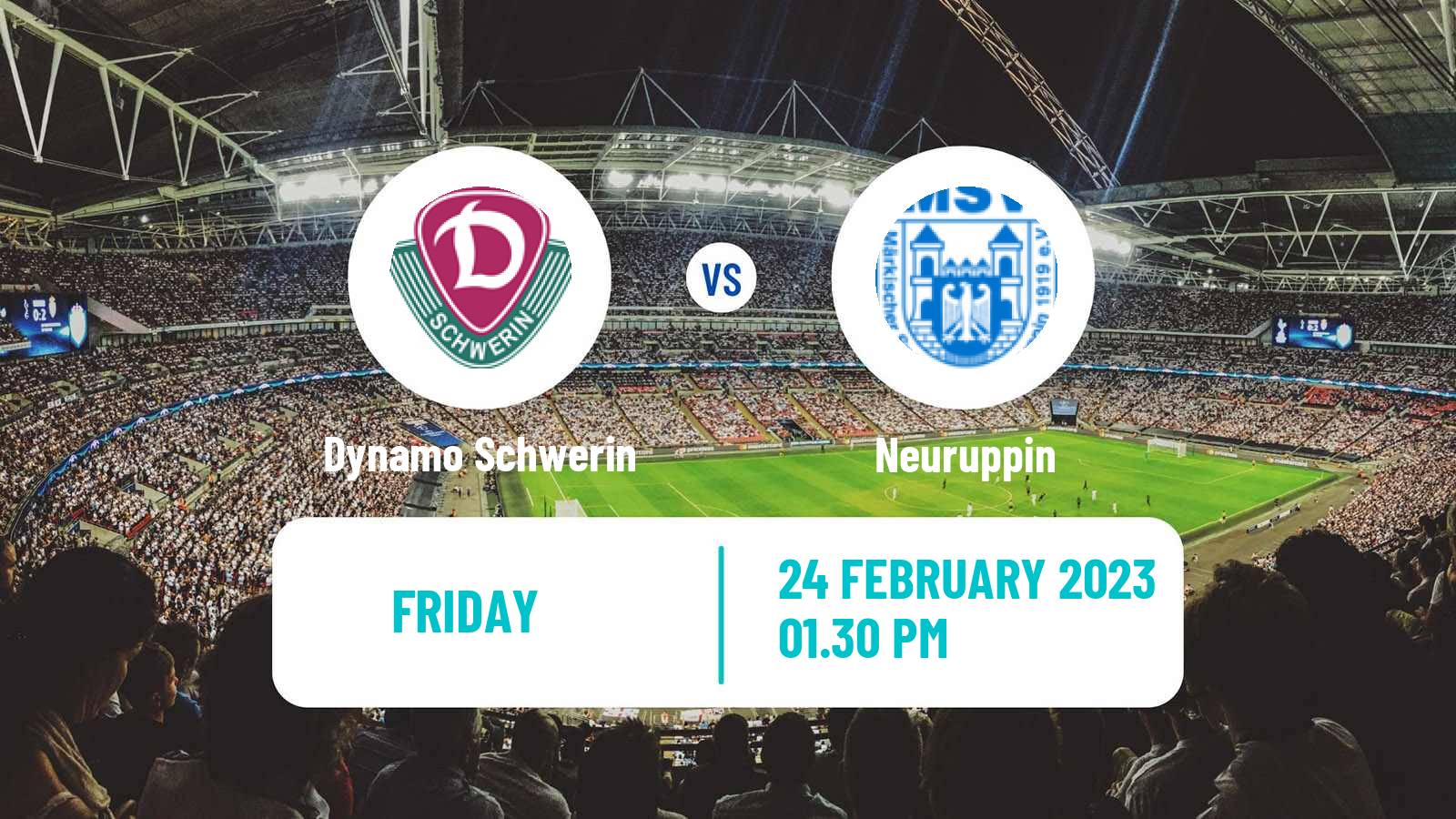 Soccer German Oberliga NOFV-Nord Dynamo Schwerin - Neuruppin