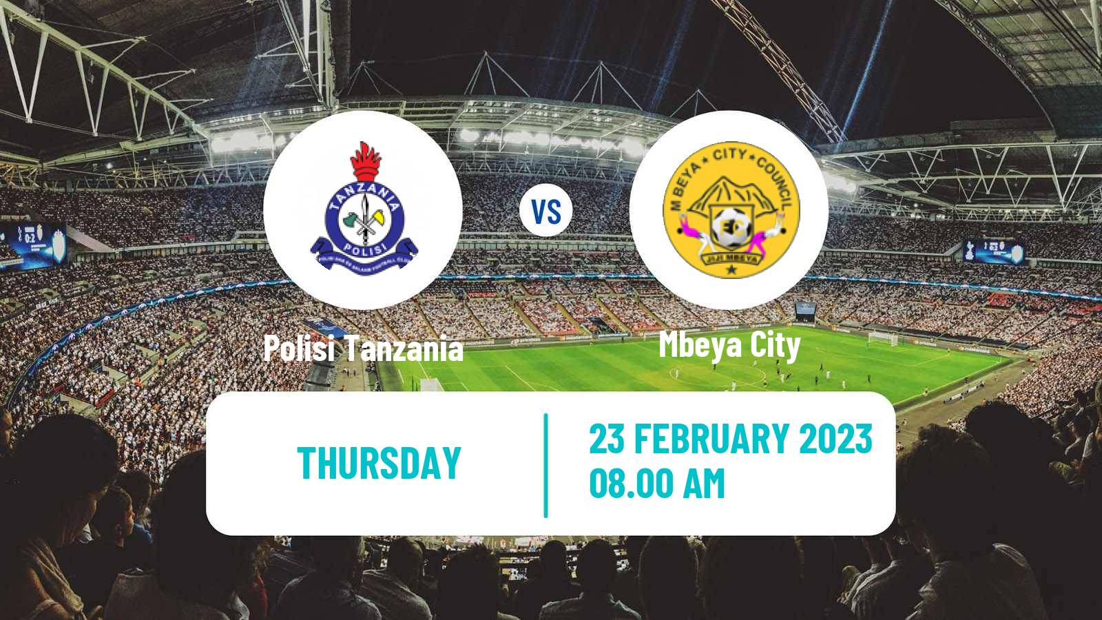 Soccer Tanzanian Premier League Polisi Tanzania - Mbeya City