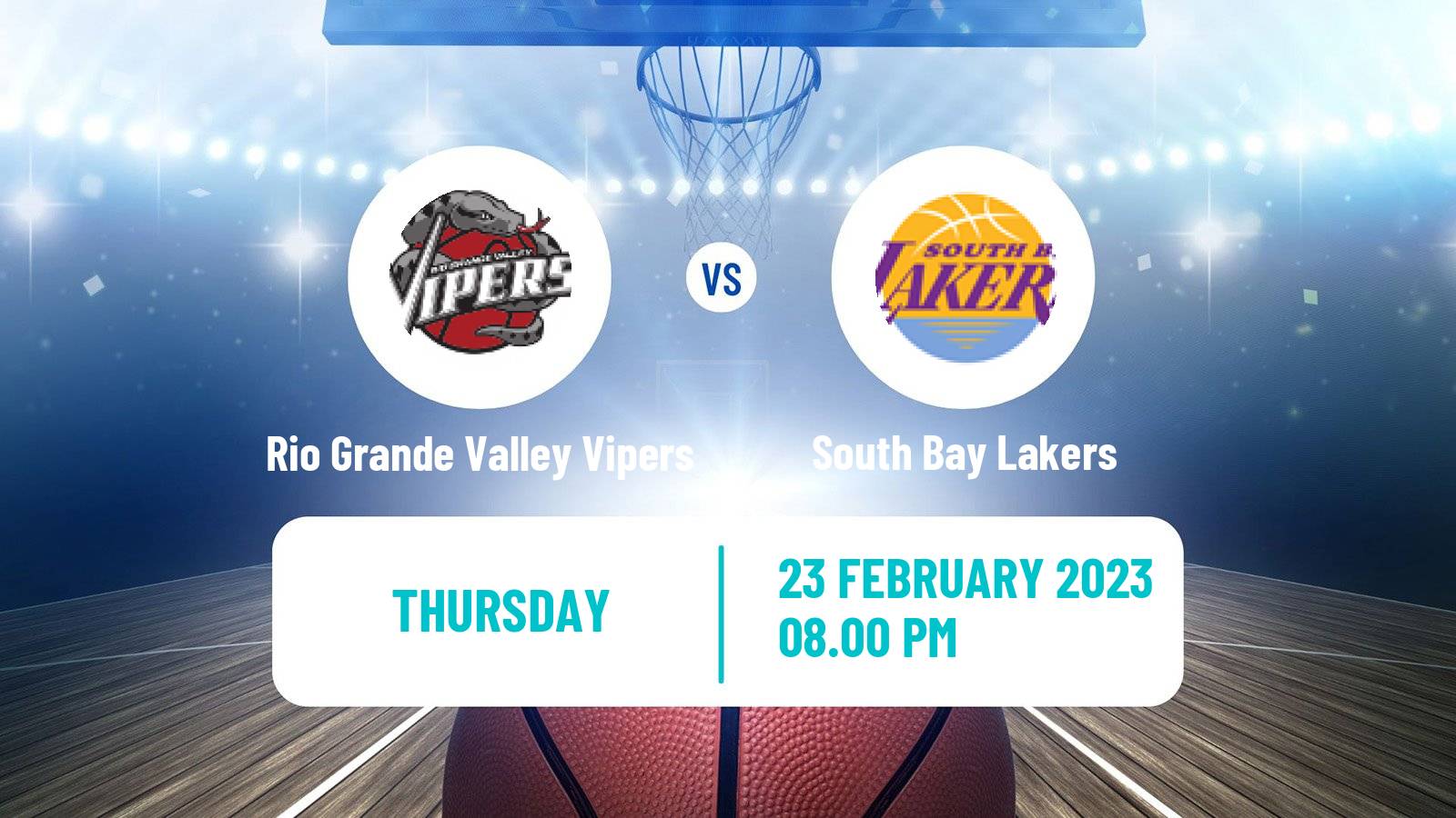 Basketball NBA G-League Rio Grande Valley Vipers - South Bay Lakers