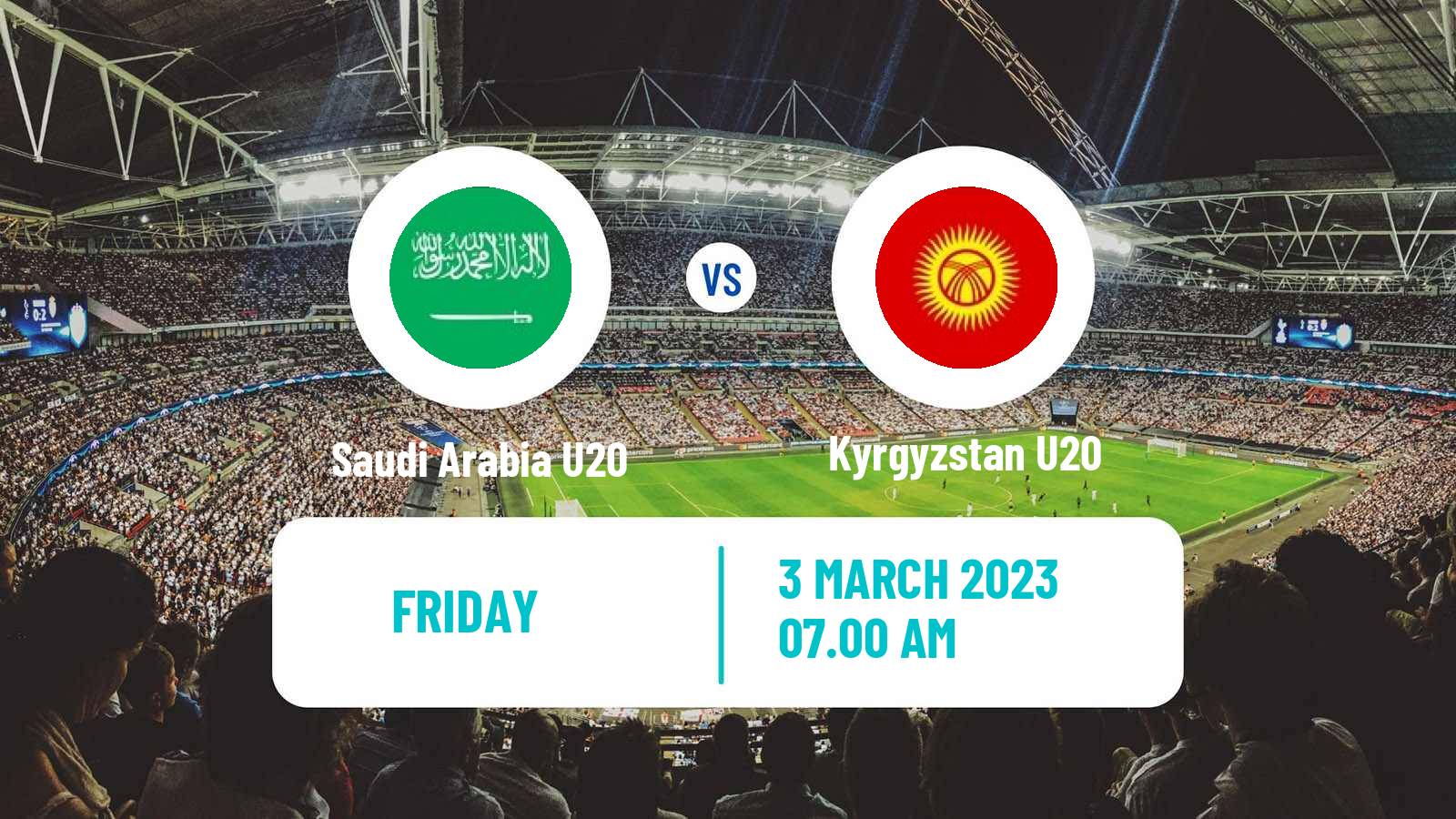 Soccer AFC Championship U20 Saudi Arabia U20 - Kyrgyzstan U20