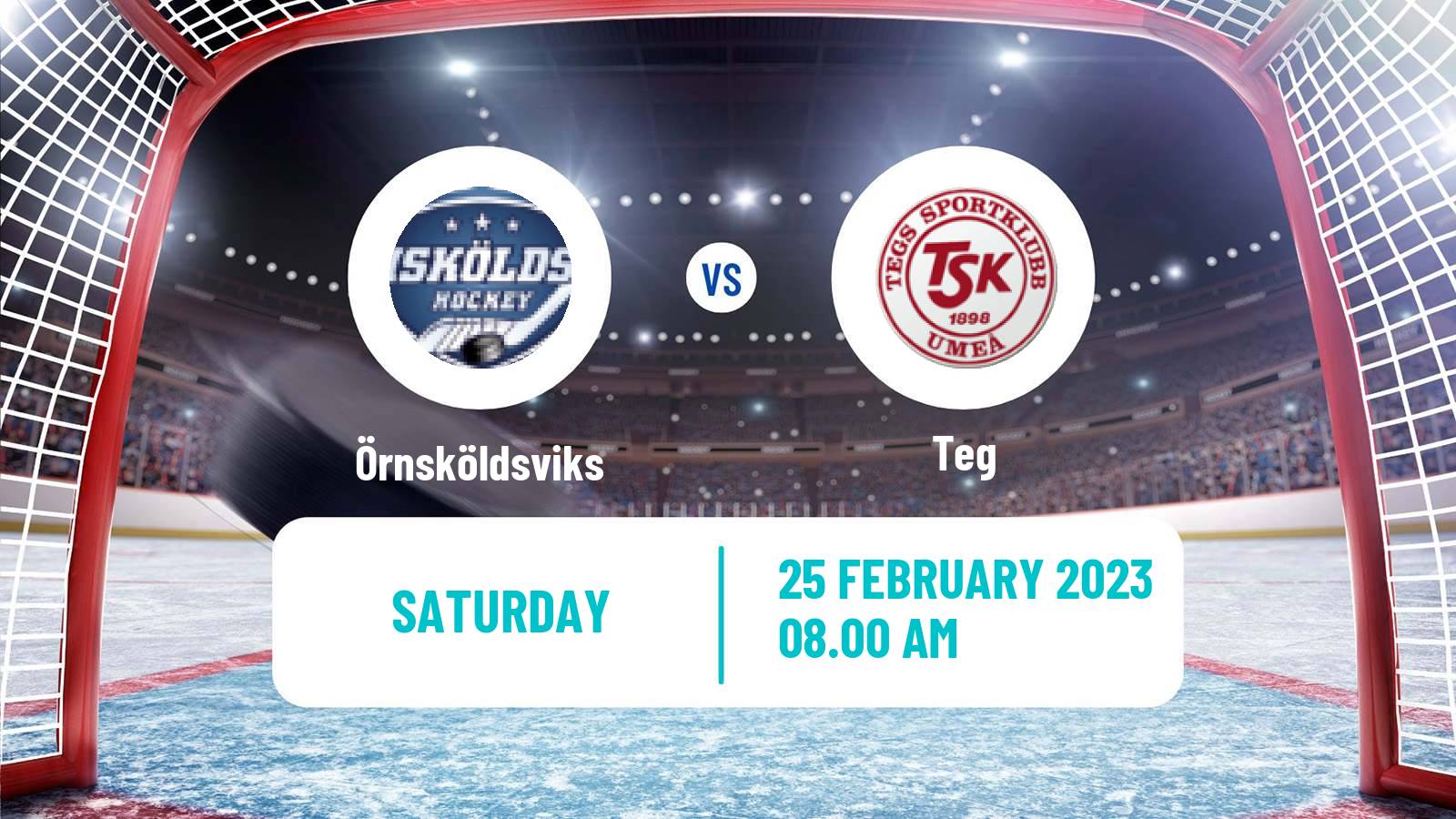 Hockey Swedish HockeyEttan Norra Var Örnsköldsviks - Teg