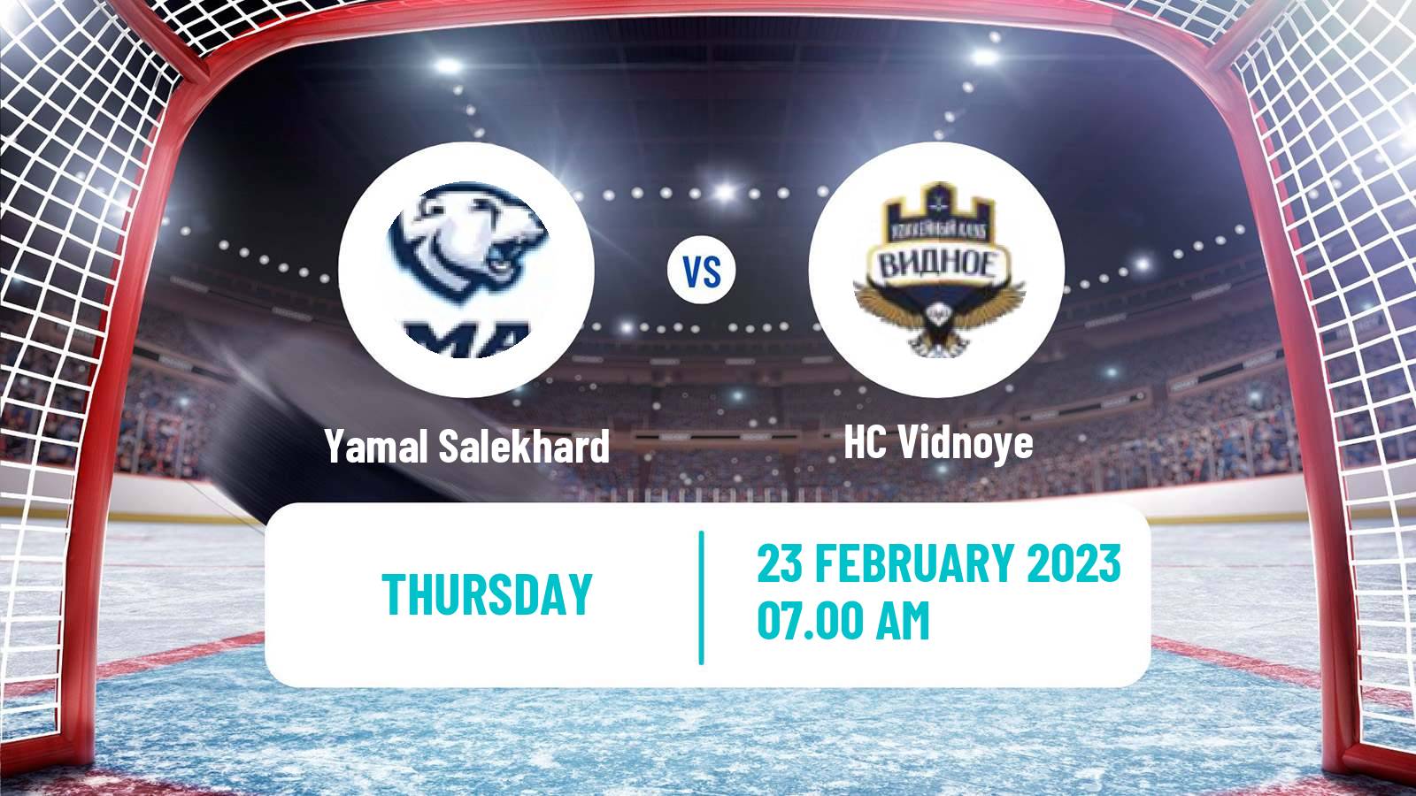 Hockey NMHL Yamal Salekhard - Vidnoye