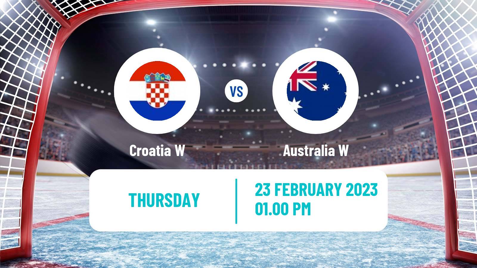 Hockey IIHF World Championship IIB Women Croatia W - Australia W