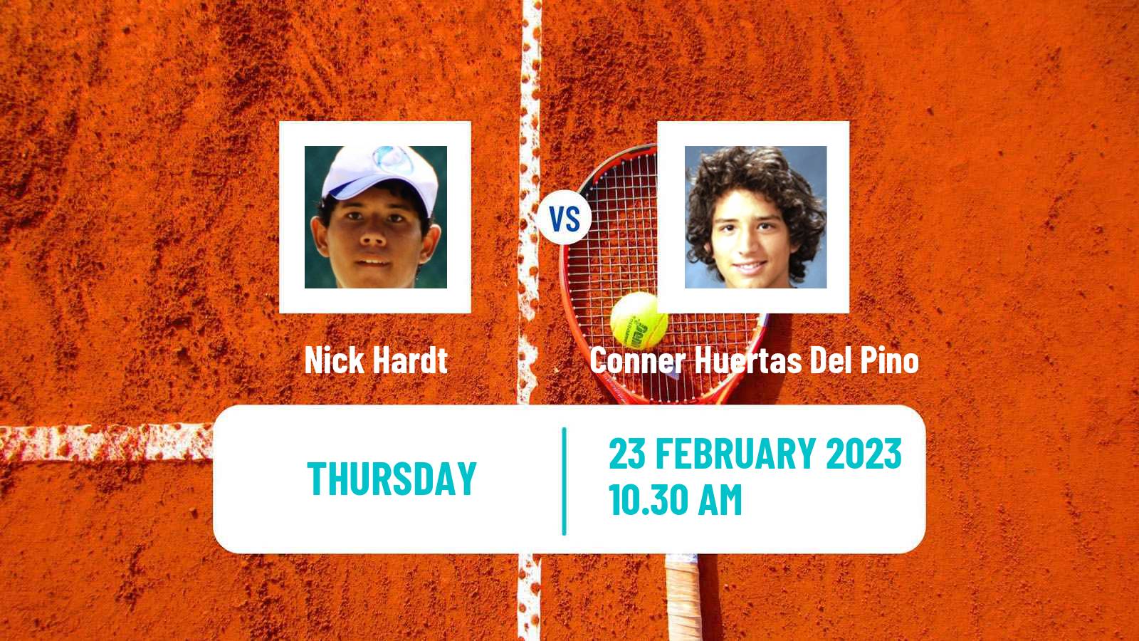 Tennis ITF Tournaments Nick Hardt - Conner Huertas Del Pino