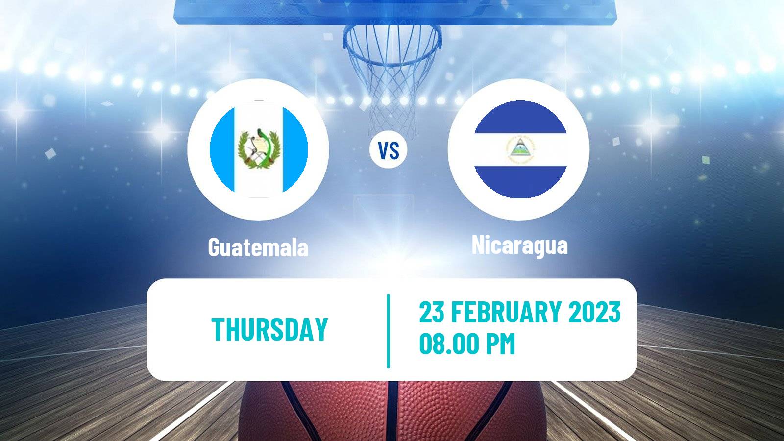 Basketball AmeriCup Basketball Guatemala - Nicaragua