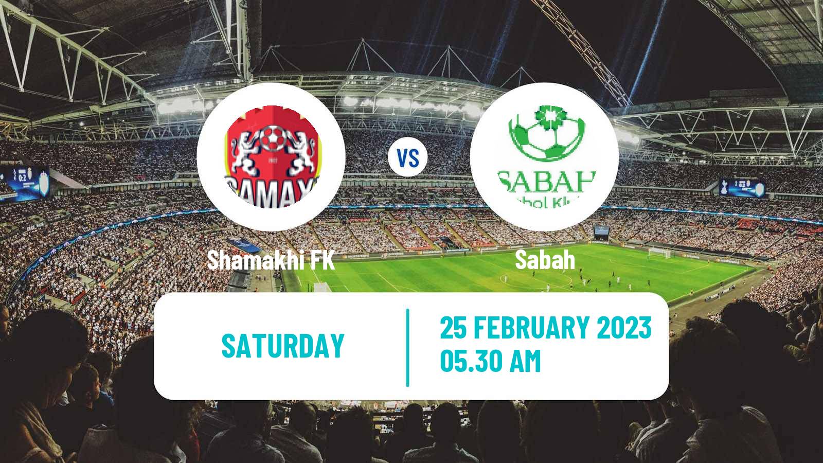 Soccer Azerbaijan Premier League Shamakhi - Sabah