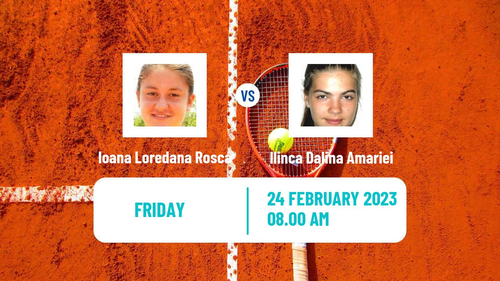 Tennis ITF Tournaments Ioana Loredana Rosca - Ilinca Dalina Amariei