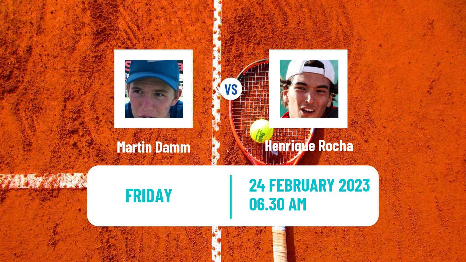 Tennis ITF Tournaments Martin Damm - Henrique Rocha