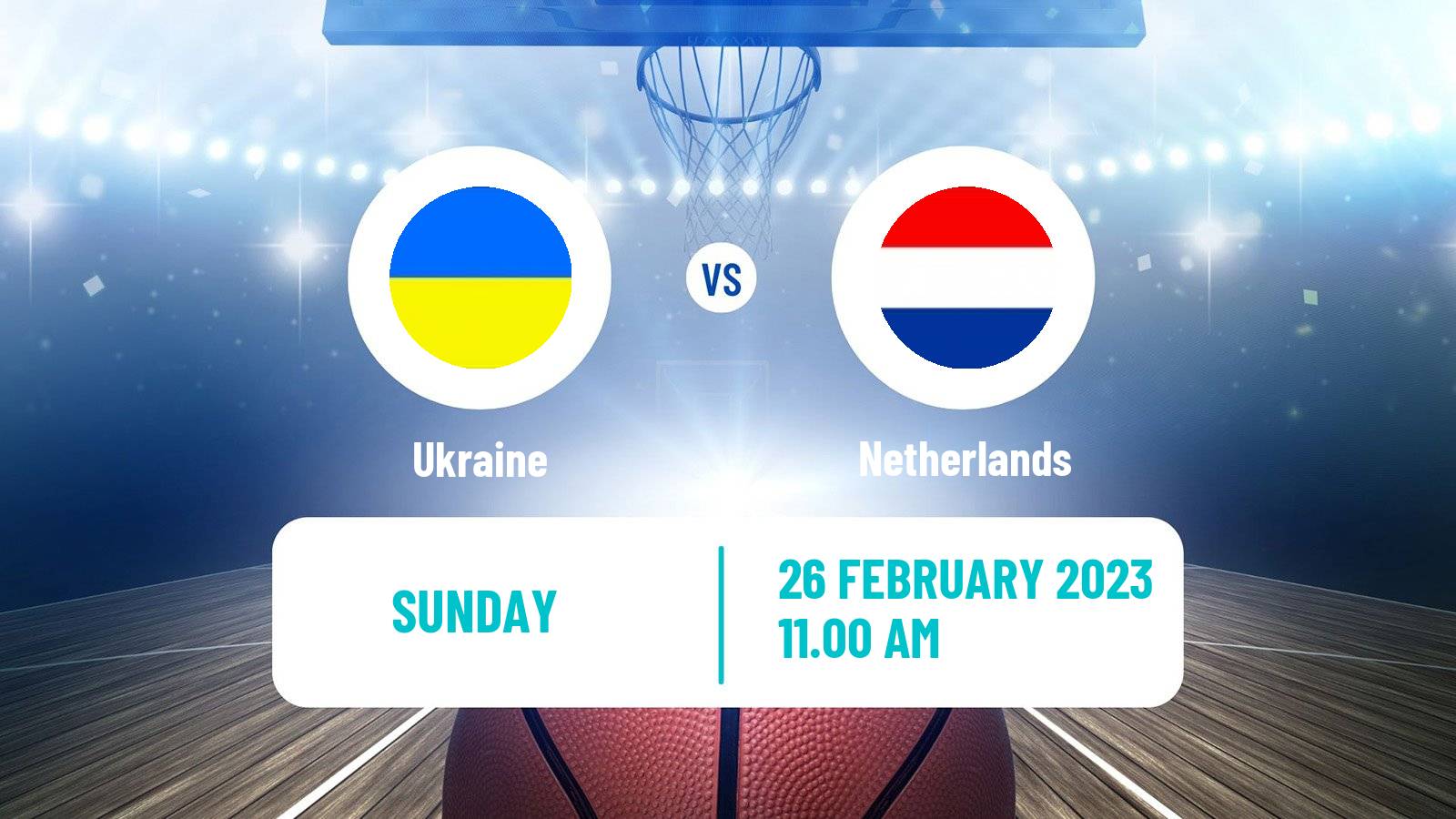 Basketball World Championship Basketball Ukraine - Netherlands