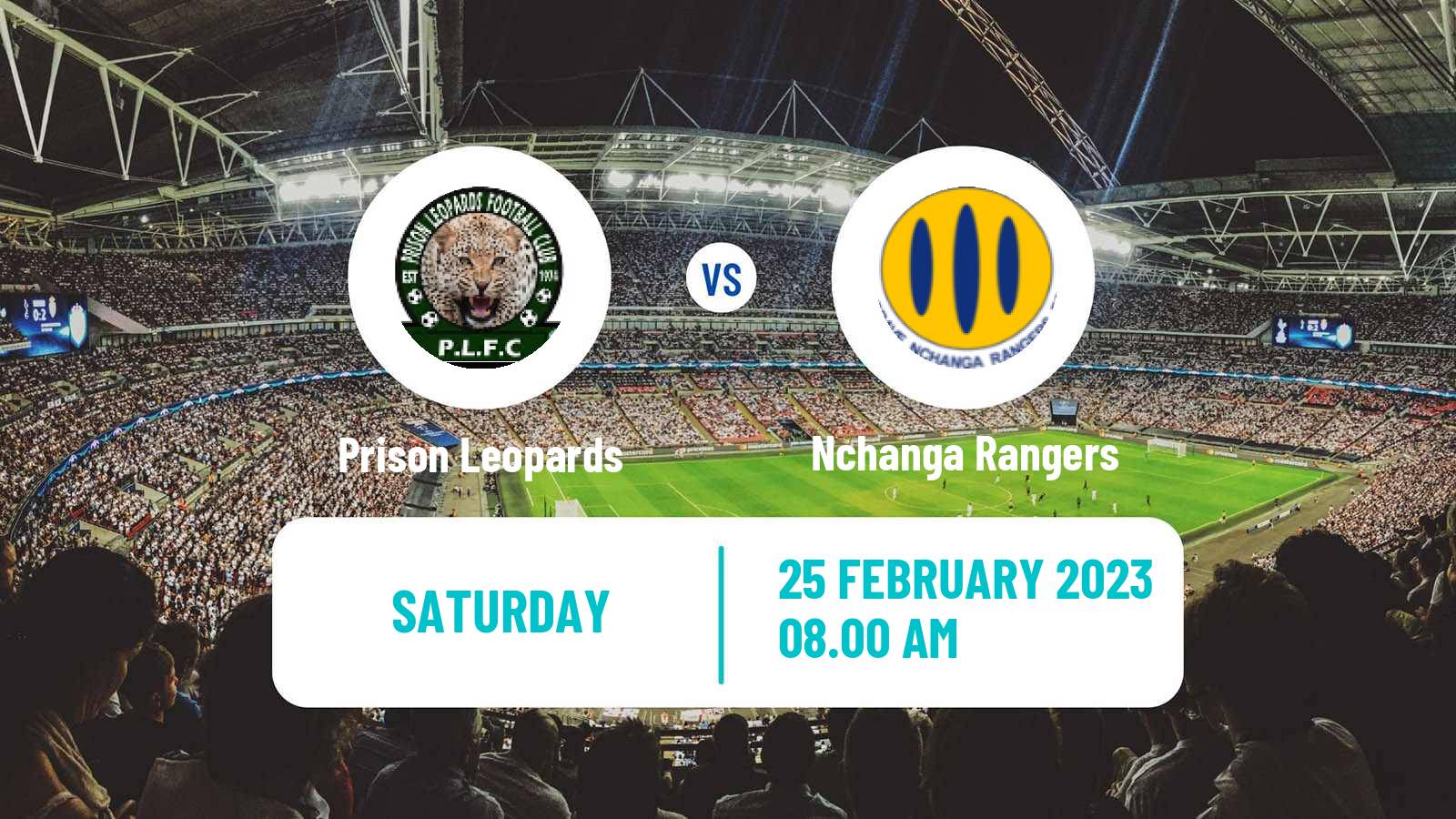 Soccer Zambian Premier League Prison Leopards - Nchanga Rangers