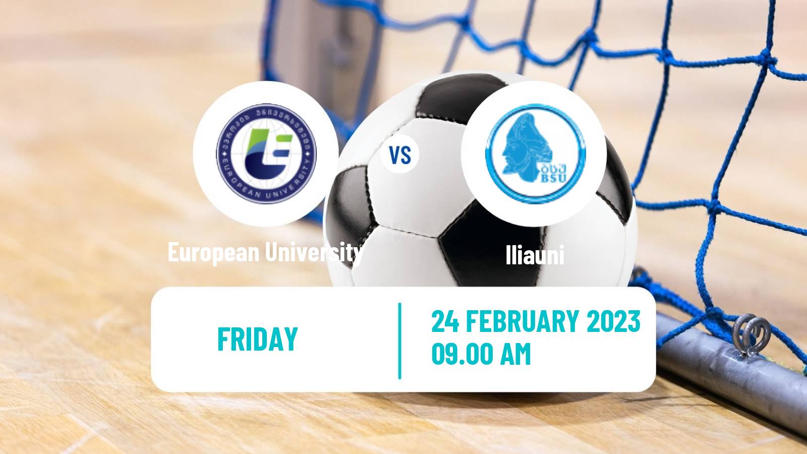 Futsal Georgian Futsal League European University - Iliauni
