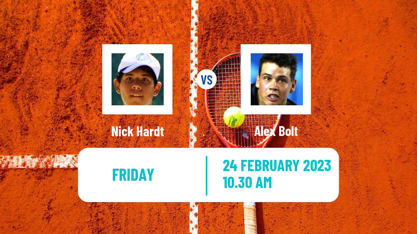 Tennis ITF Tournaments Nick Hardt - Alex Bolt