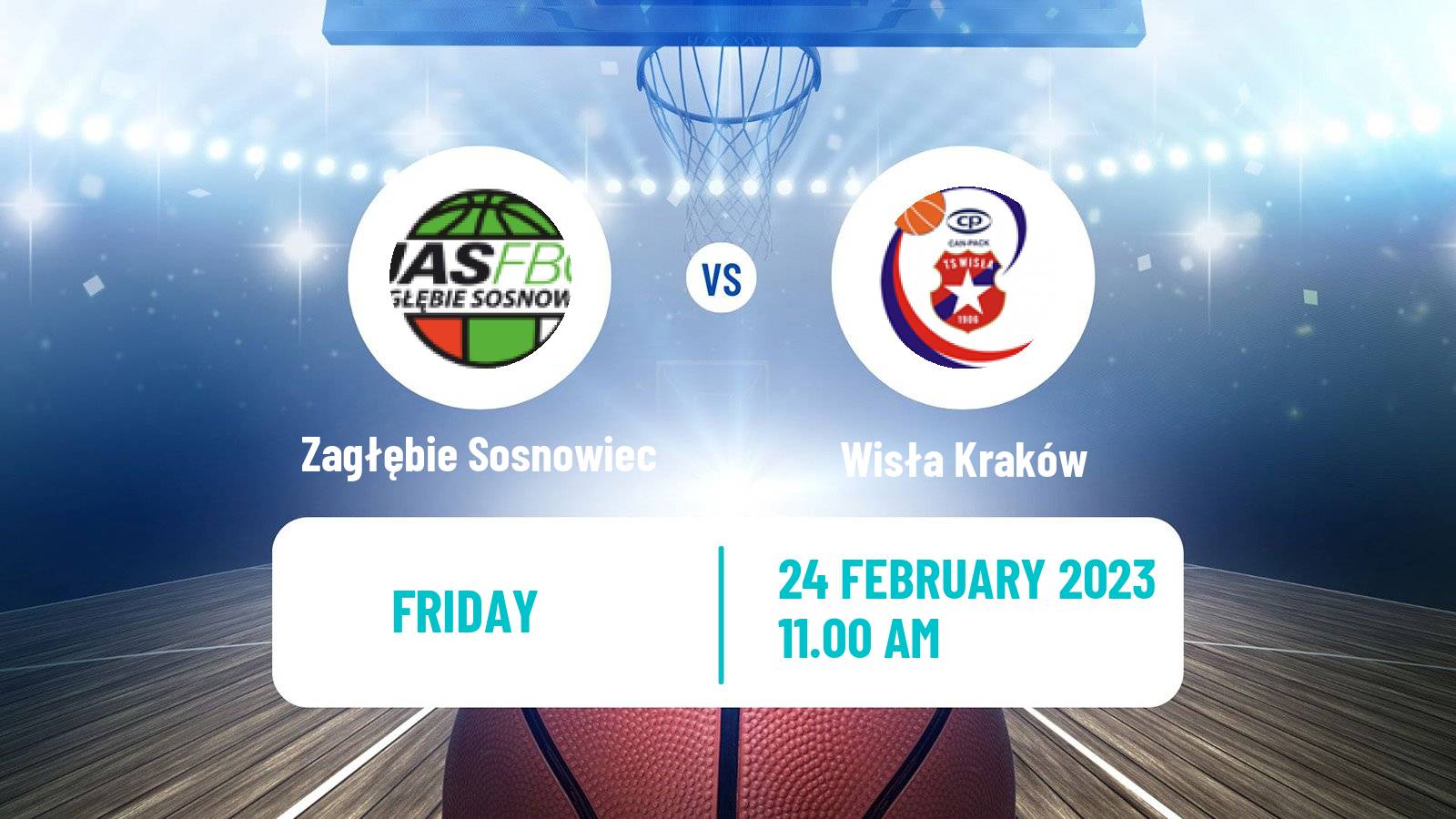 Basketball Polish Cup Basketball Women Zagłębie Sosnowiec - Wisła Kraków
