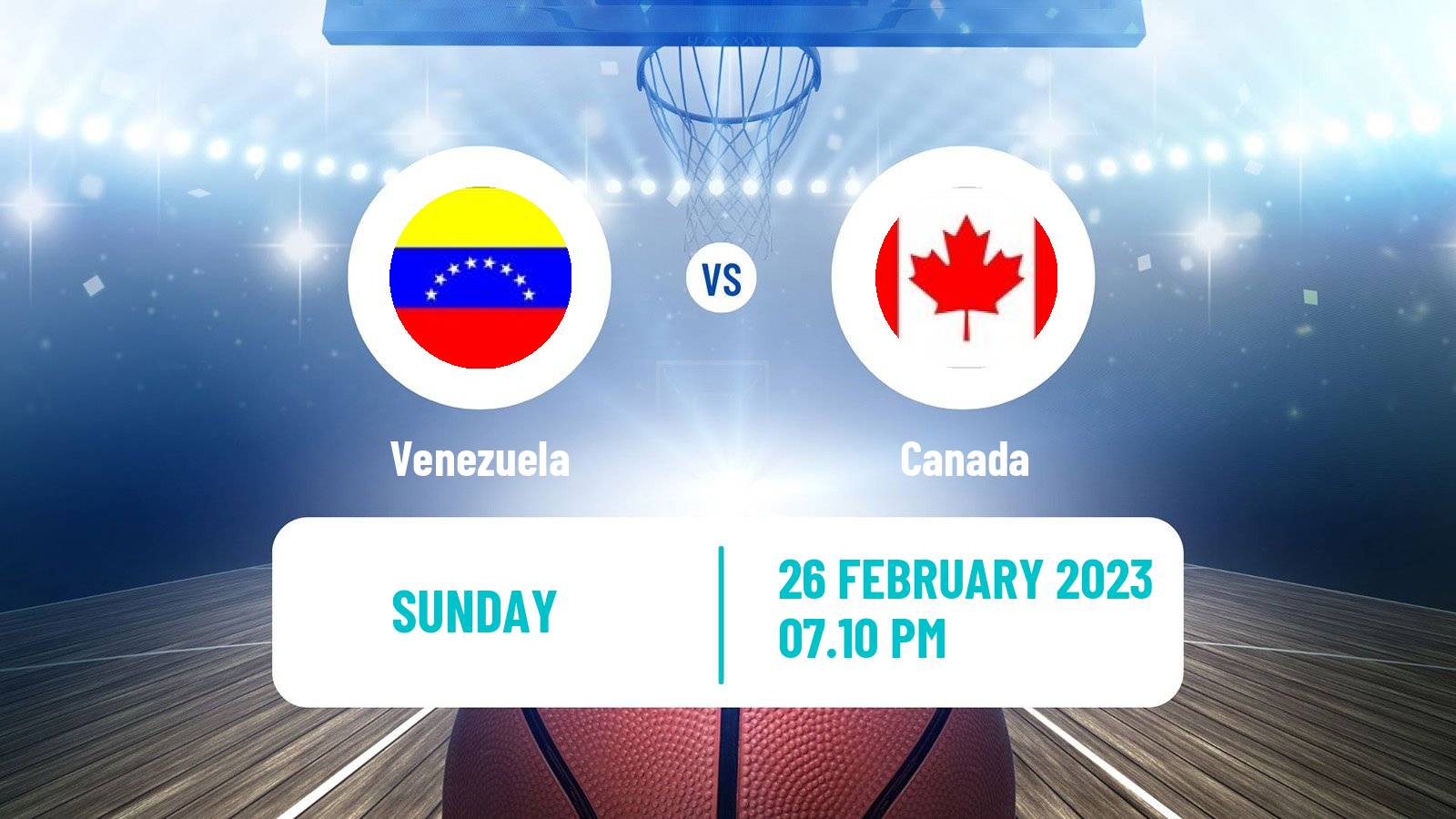 Basketball World Championship Basketball Venezuela - Canada