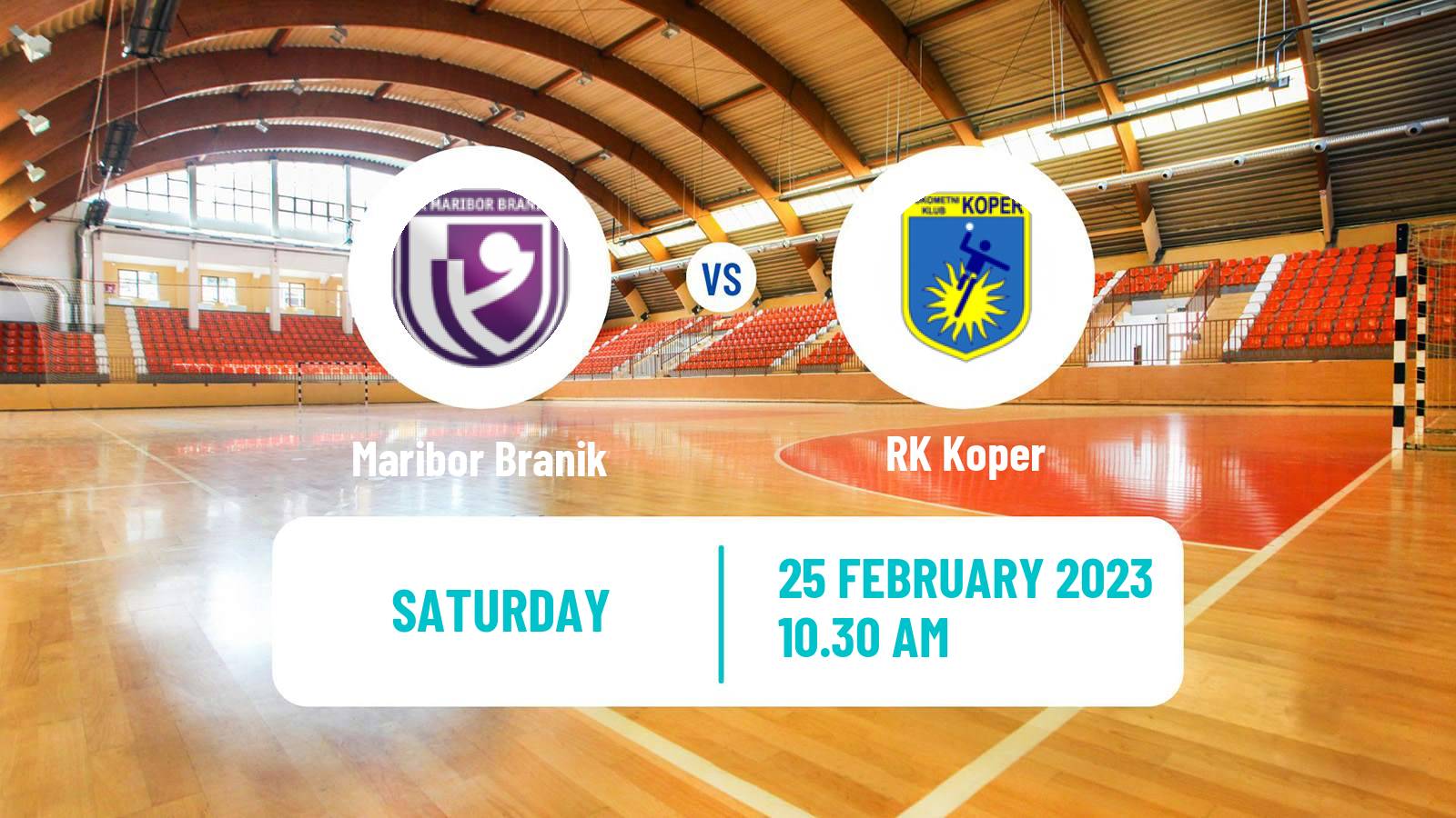 Handball Slovenian 1 NLB Liga Handball Maribor Branik - RK Koper