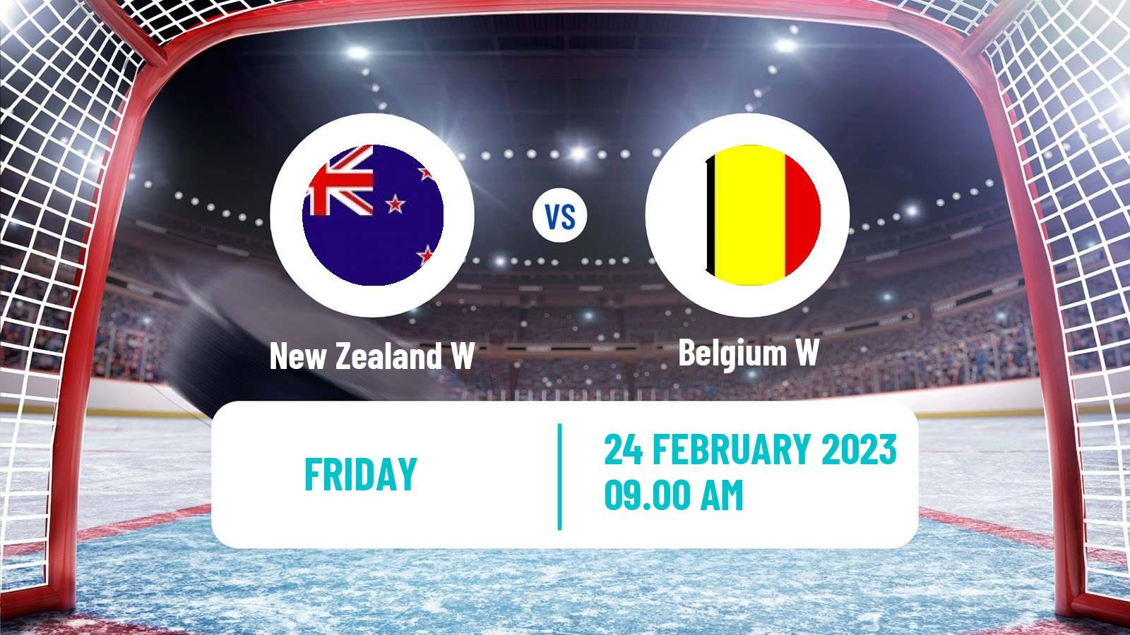 Hockey IIHF World Championship IIB Women New Zealand W - Belgium W