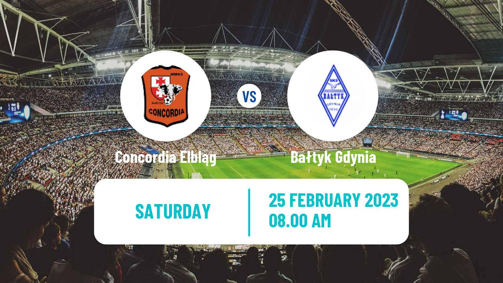 Soccer Club Friendly Concordia Elbląg - Bałtyk Gdynia