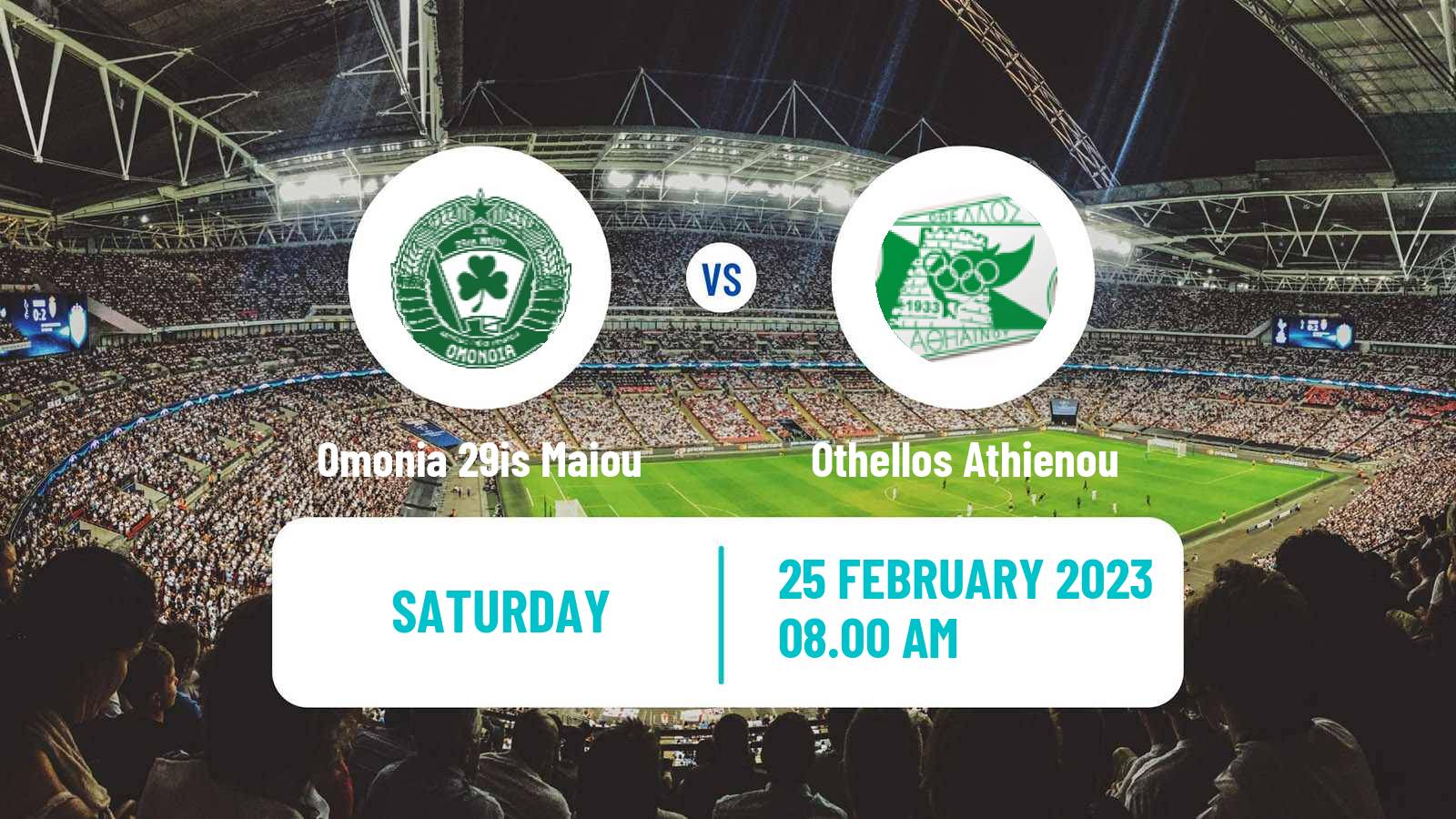 Soccer Cypriot Division 2 Omonia 29is Maiou - Othellos Athienou