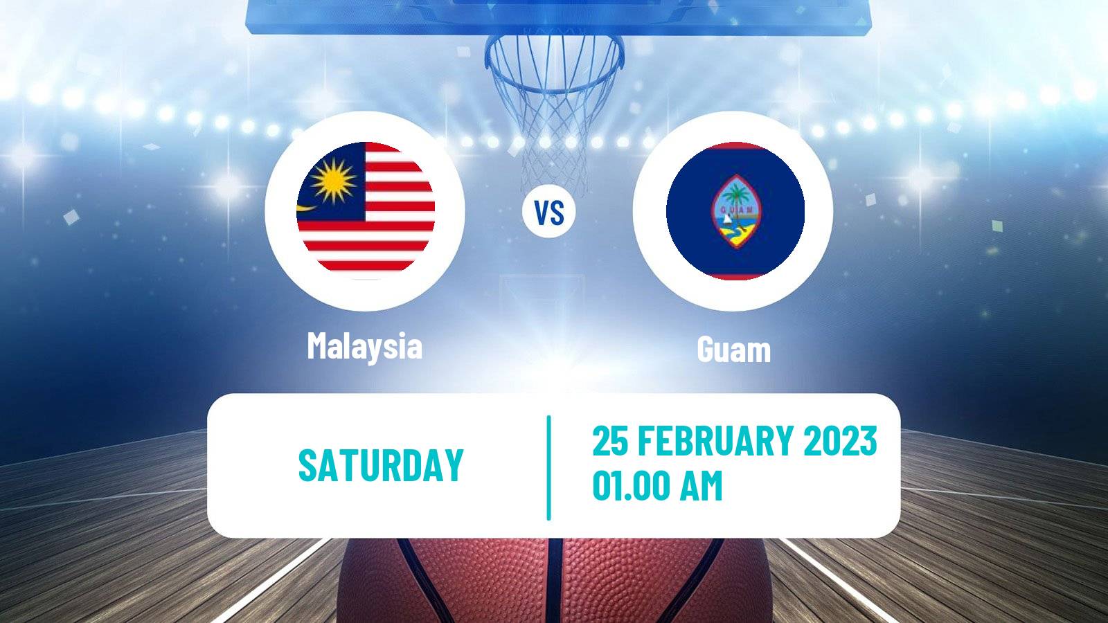 Basketball Asia Cup Basketball Malaysia - Guam