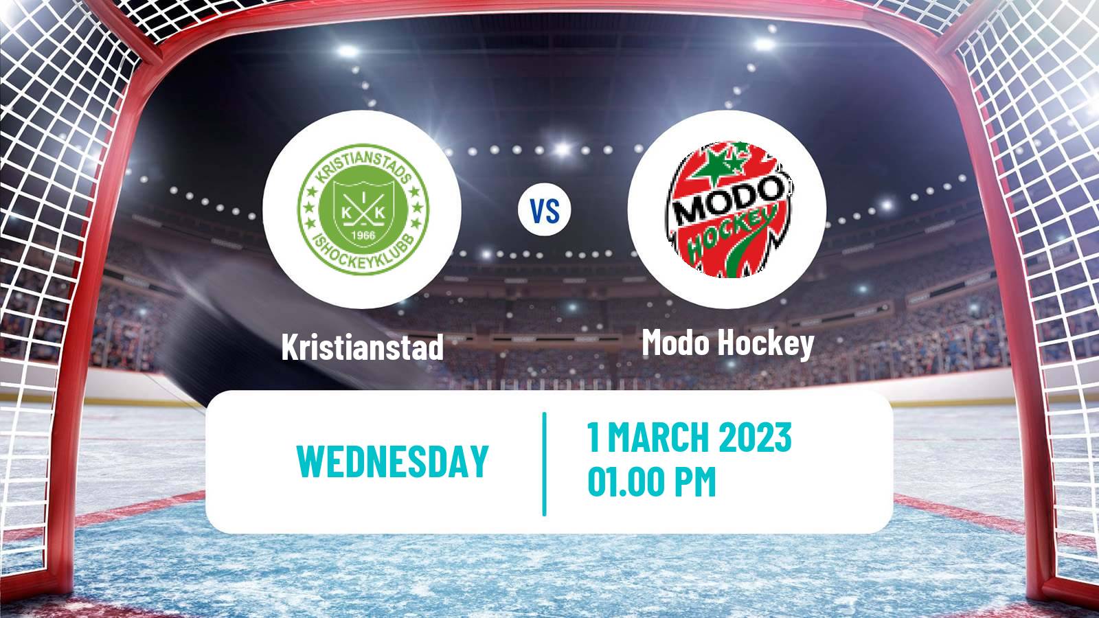 Hockey Swedish Hockey Allsvenskan Kristianstad - Modo