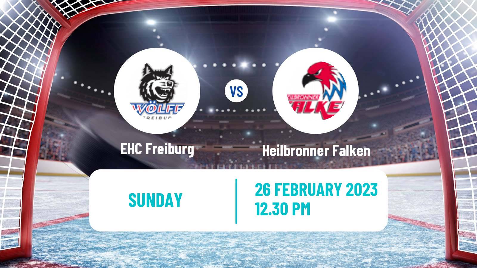 Hockey German DEL2 EHC Freiburg - Heilbronner Falken