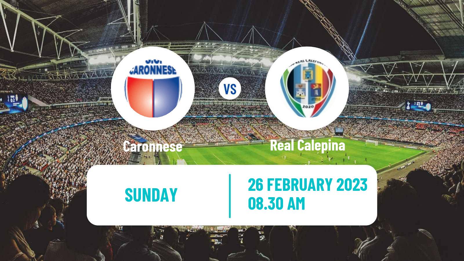 Soccer Italian Serie D - Group B Caronnese - Real Calepina