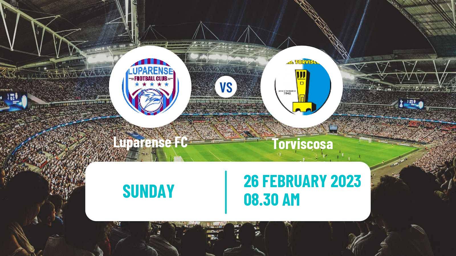 Soccer Italian Serie D - Group C Luparense - Torviscosa